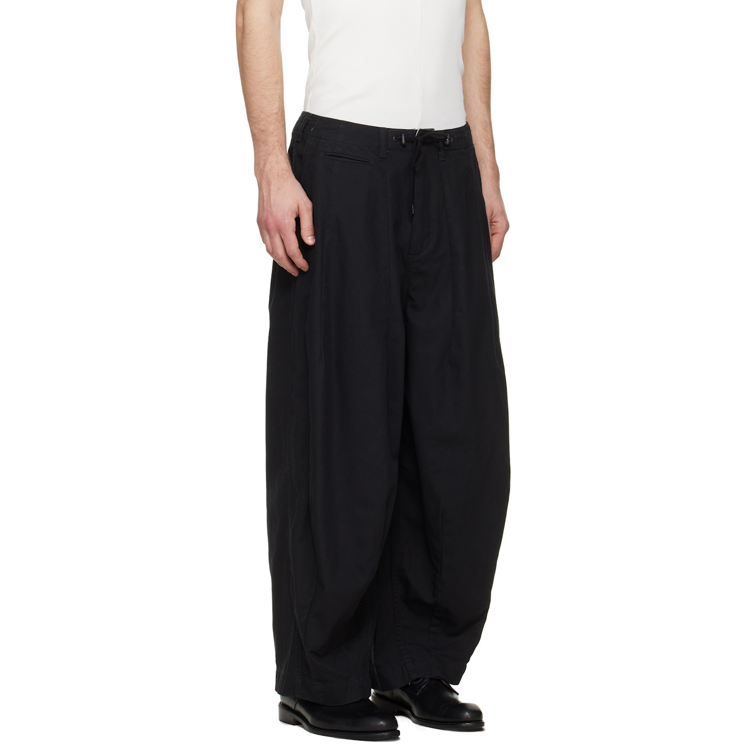  Needles Black H.d. Military Trousers 