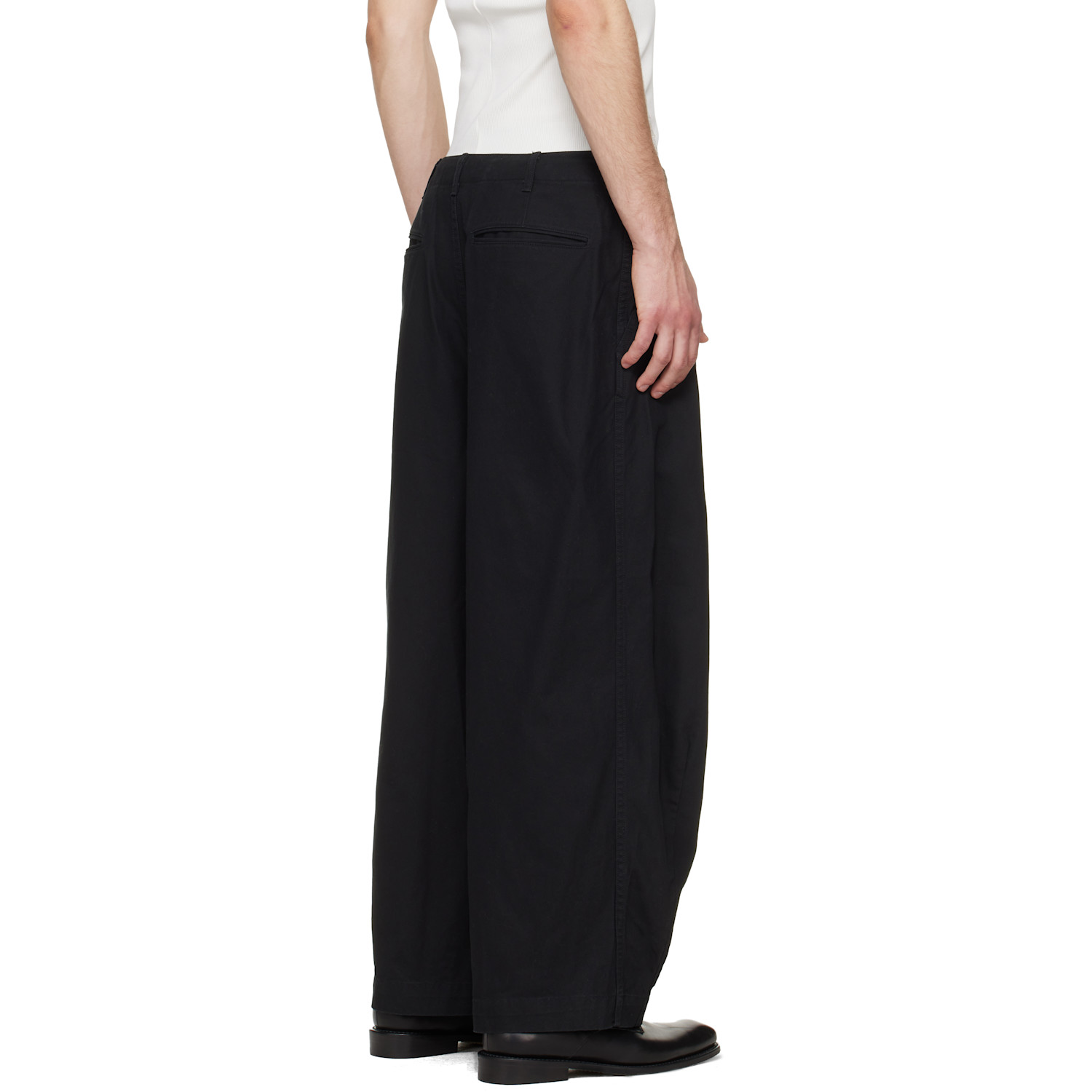  Needles Black H.d. Military Trousers 