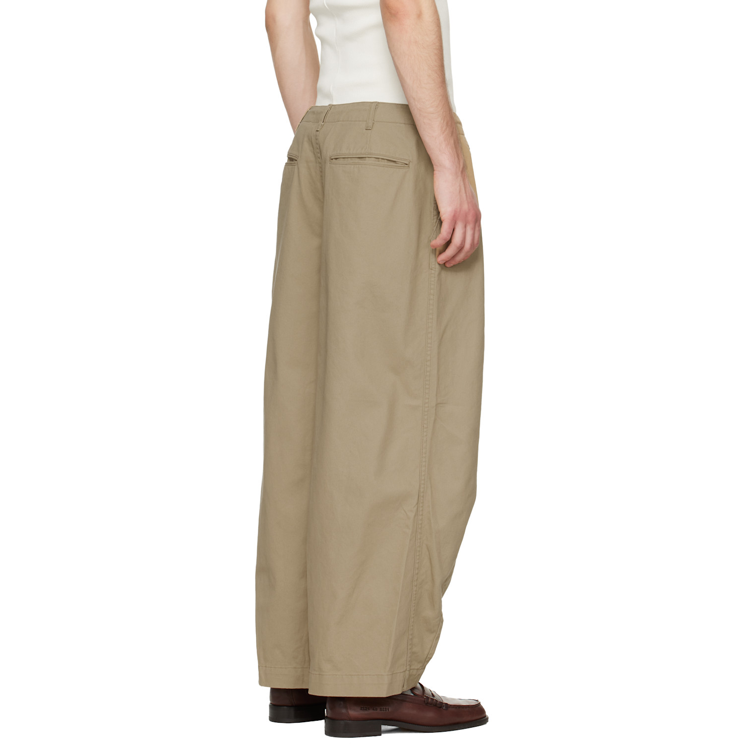  Needles Khaki H.d. Military Trousers 