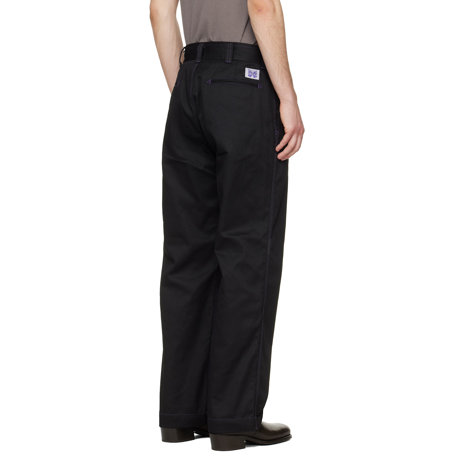  Needles Black Work Trousers 