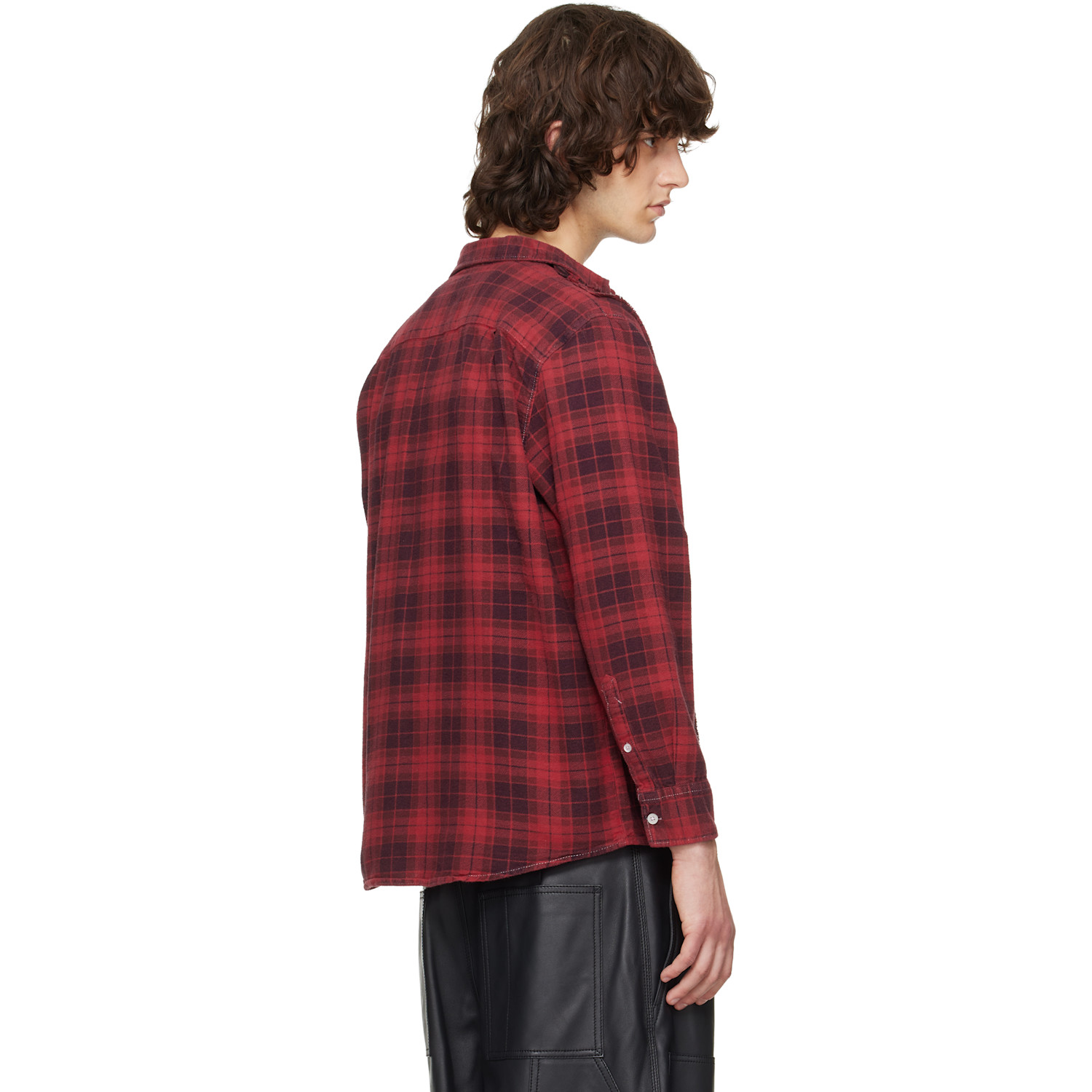  Needles Red Flannel Ribbon Shirt 