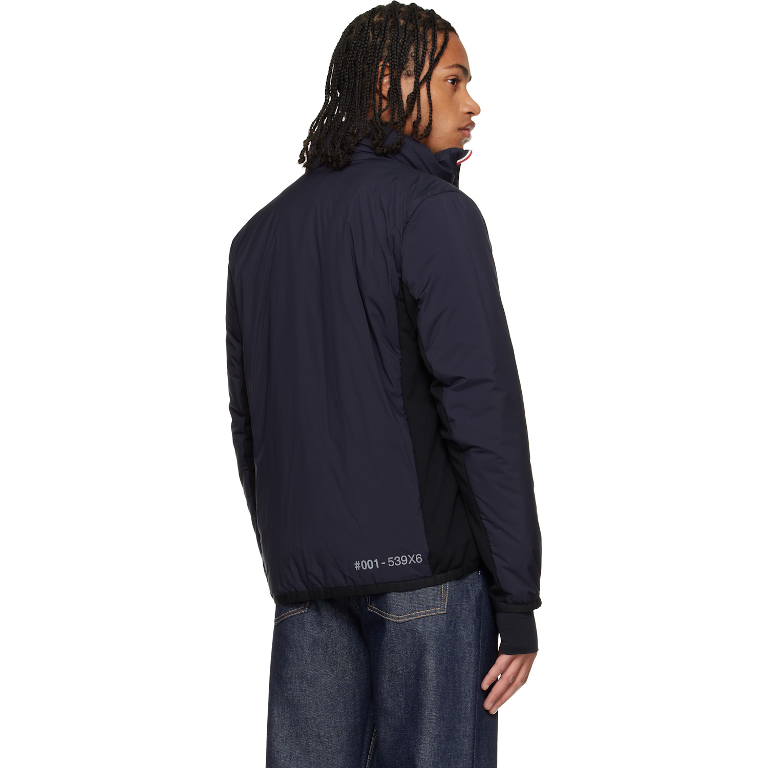  Moncler Grenoble Navy Araripe Mid-layer Down Jacket 