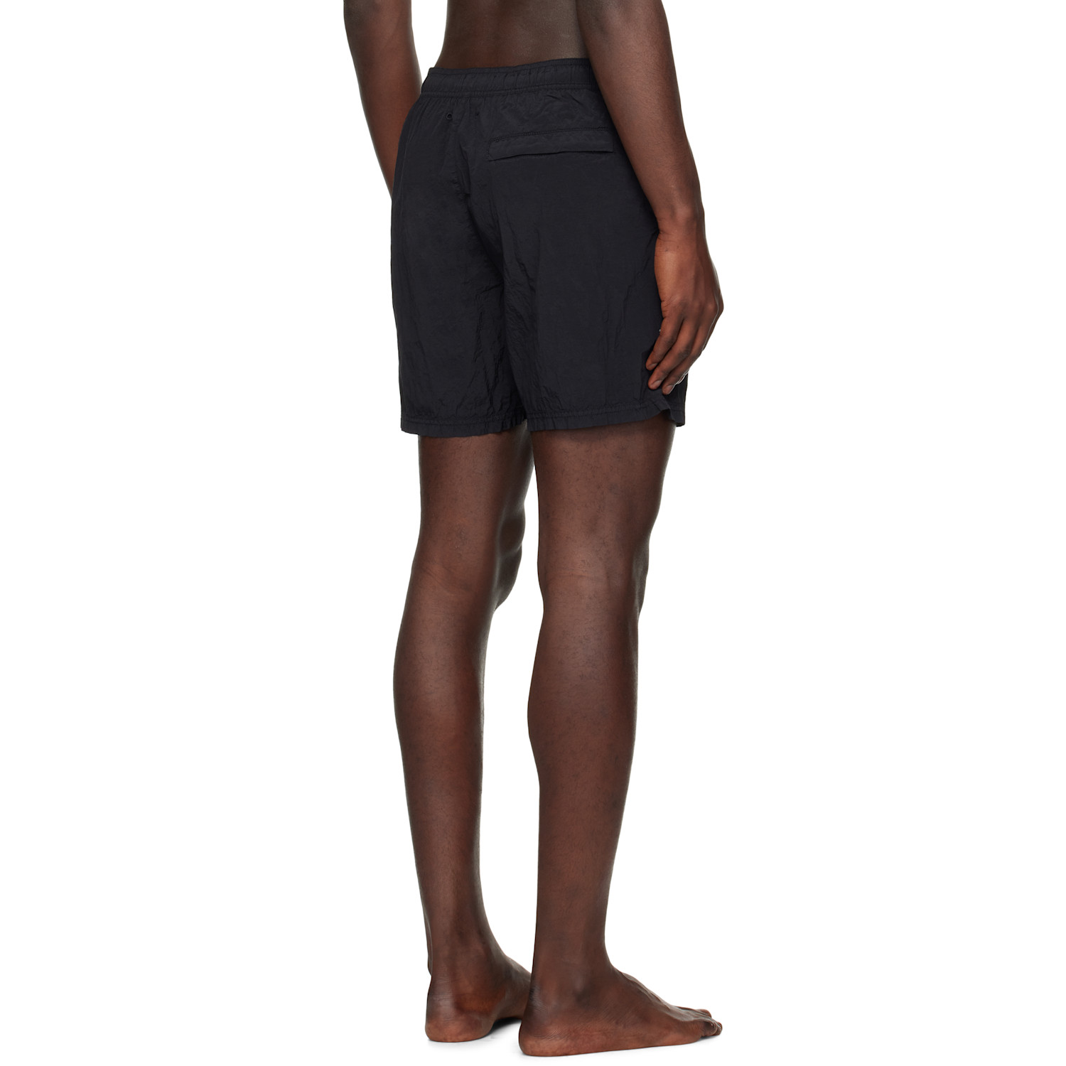  Stone Island Black B100004 Nylon Metal Swim Shorts 