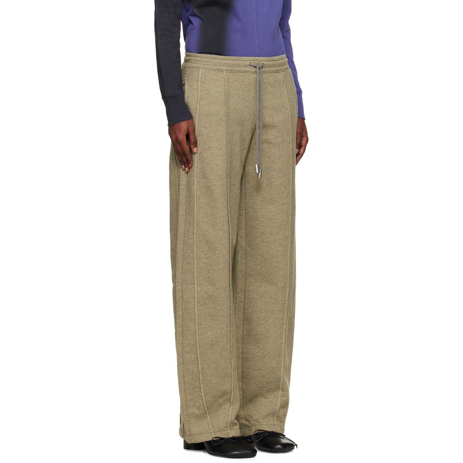  Eckhaus Latta Gray El Sweatpants 