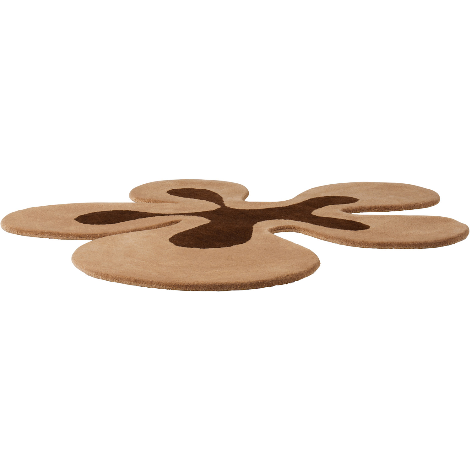  Rashelle Ssense Exclusive Brown Groovy Flubber Rug 