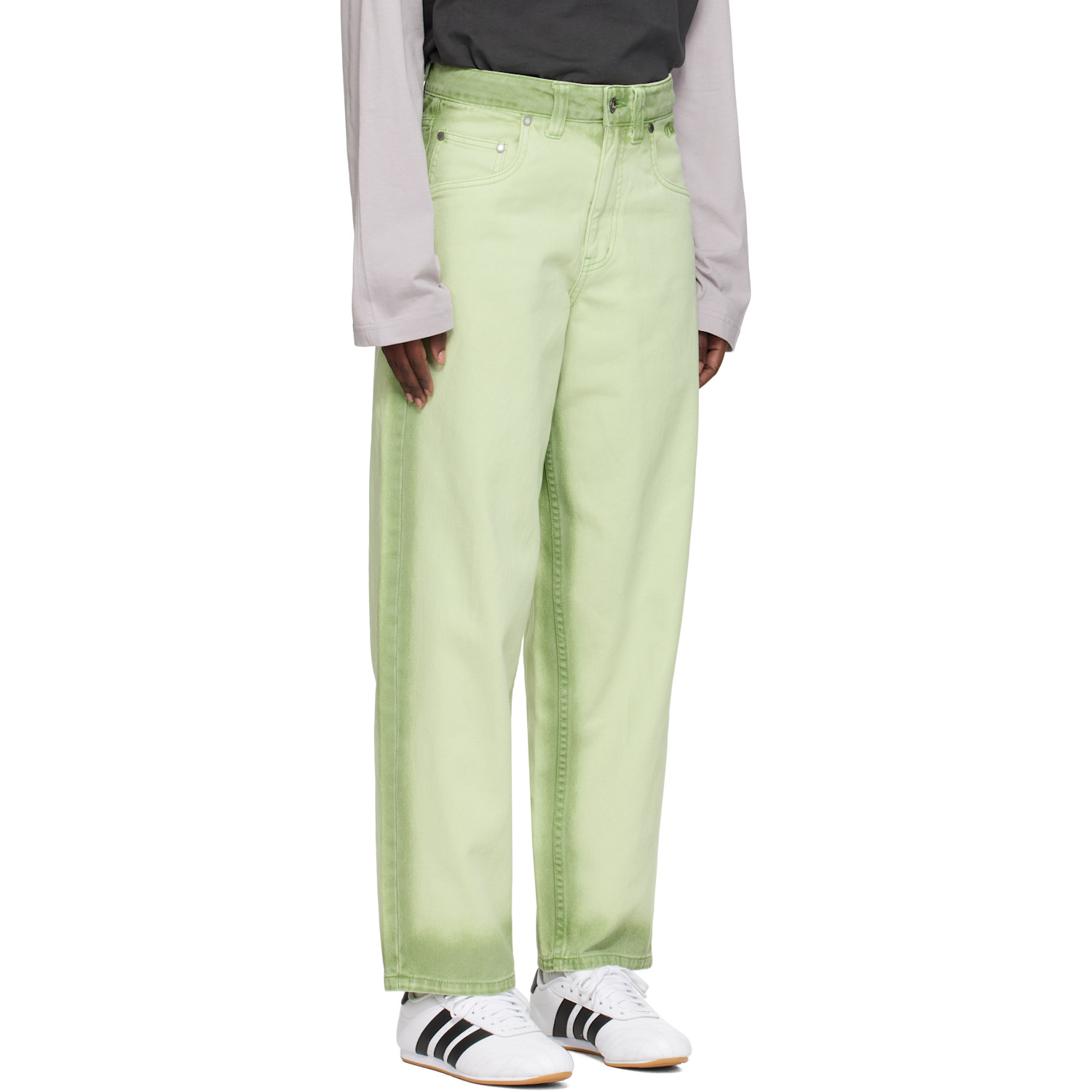  Dime Green Classic Baggy Jeans 