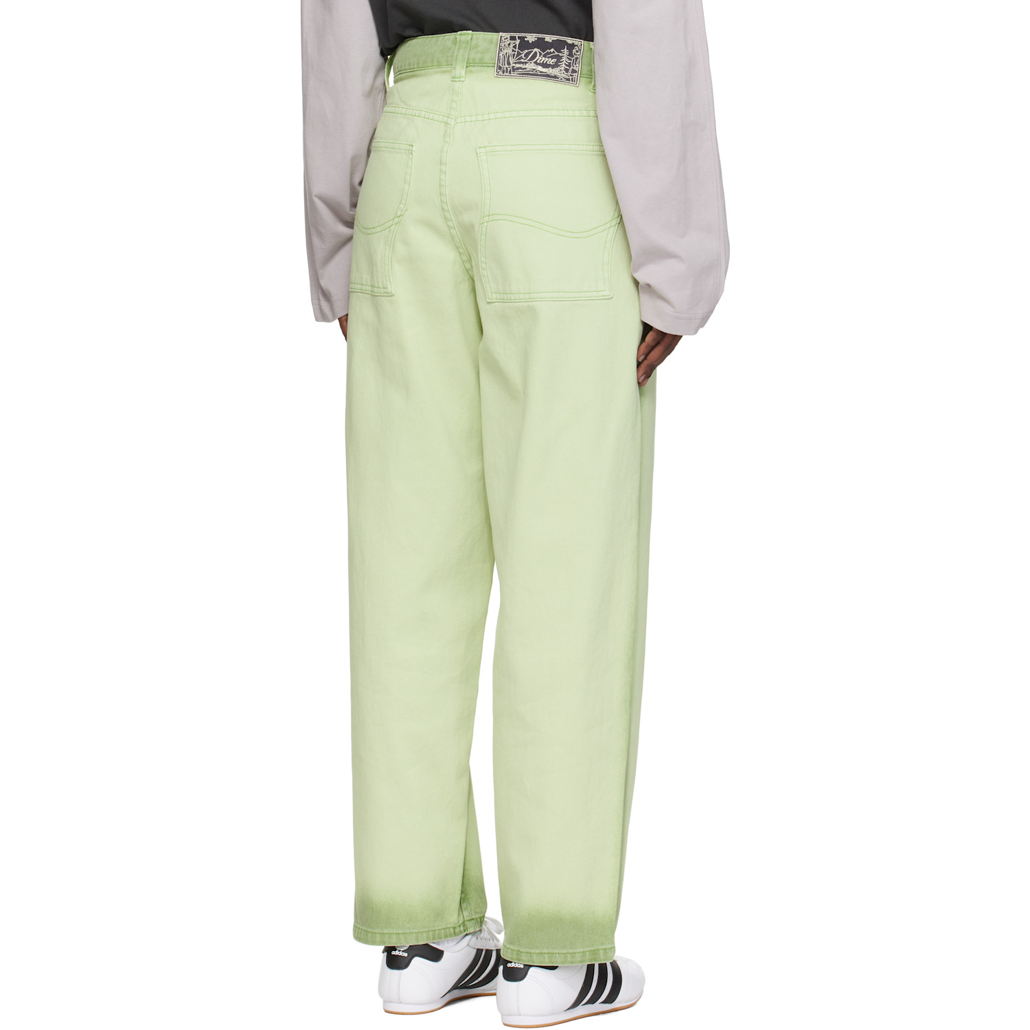  Dime Green Classic Baggy Jeans 