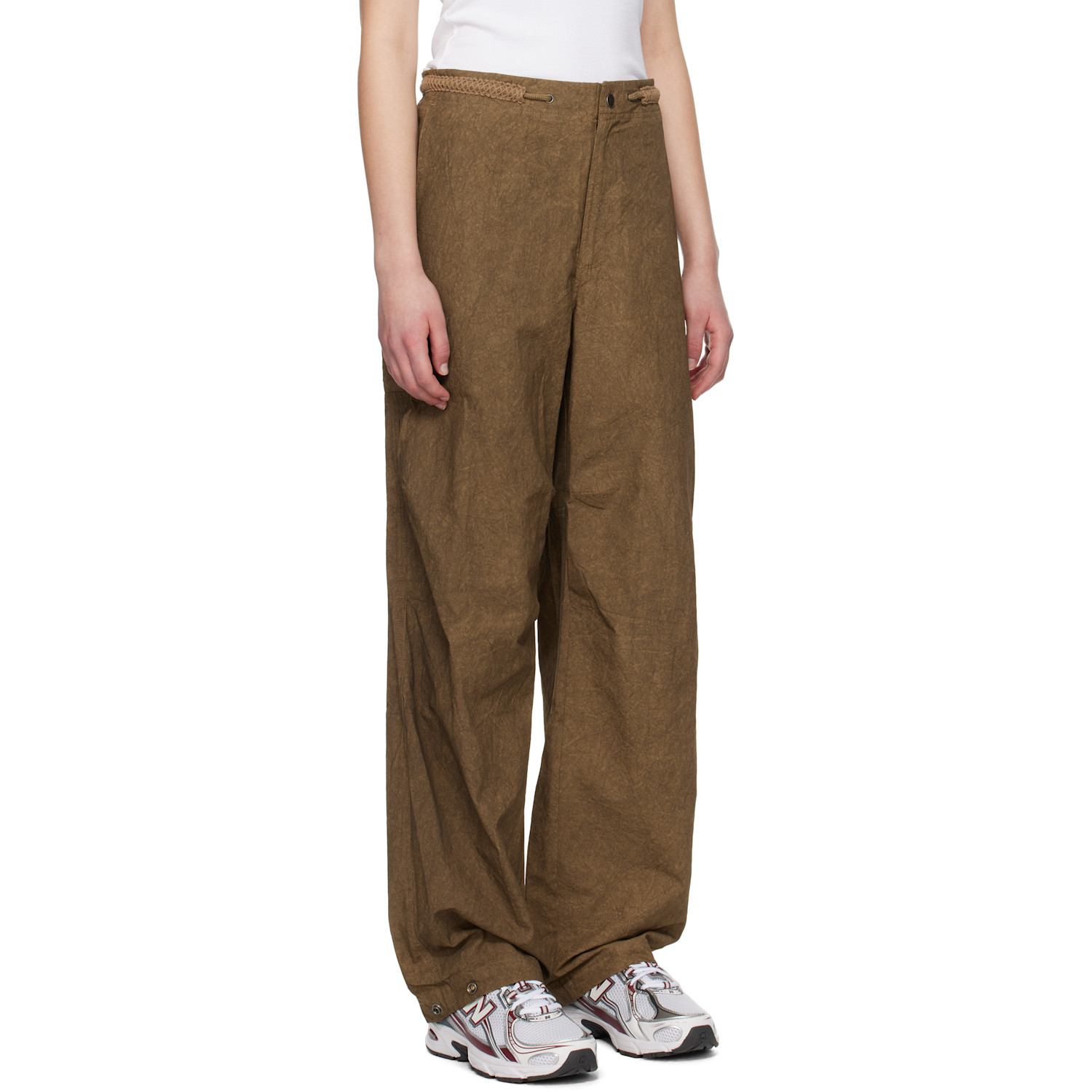  Dime Brown Trooper Trousers 