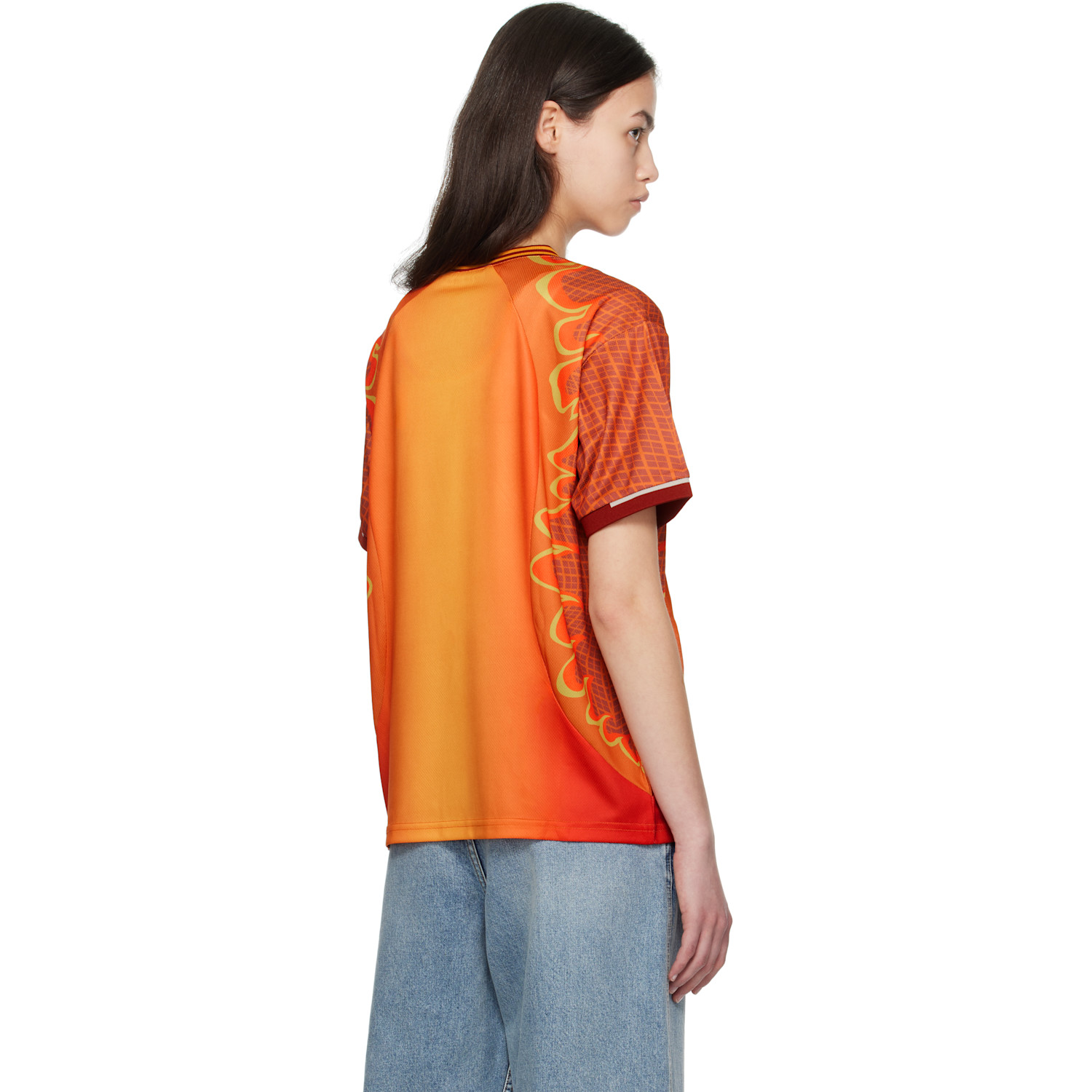  Dime Orange Holy Flame Jersey 