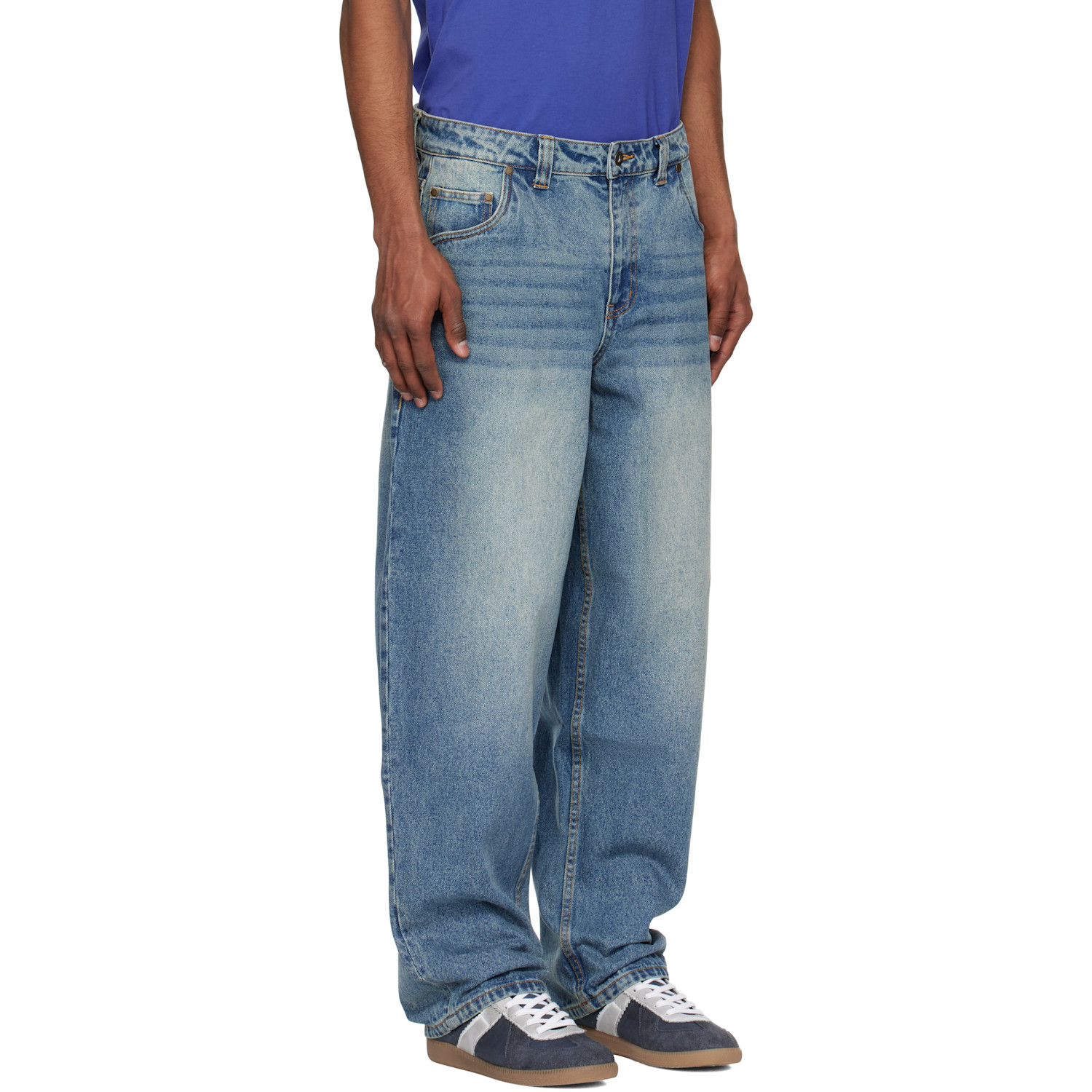  Dime Blue Classic Baggy Jeans 