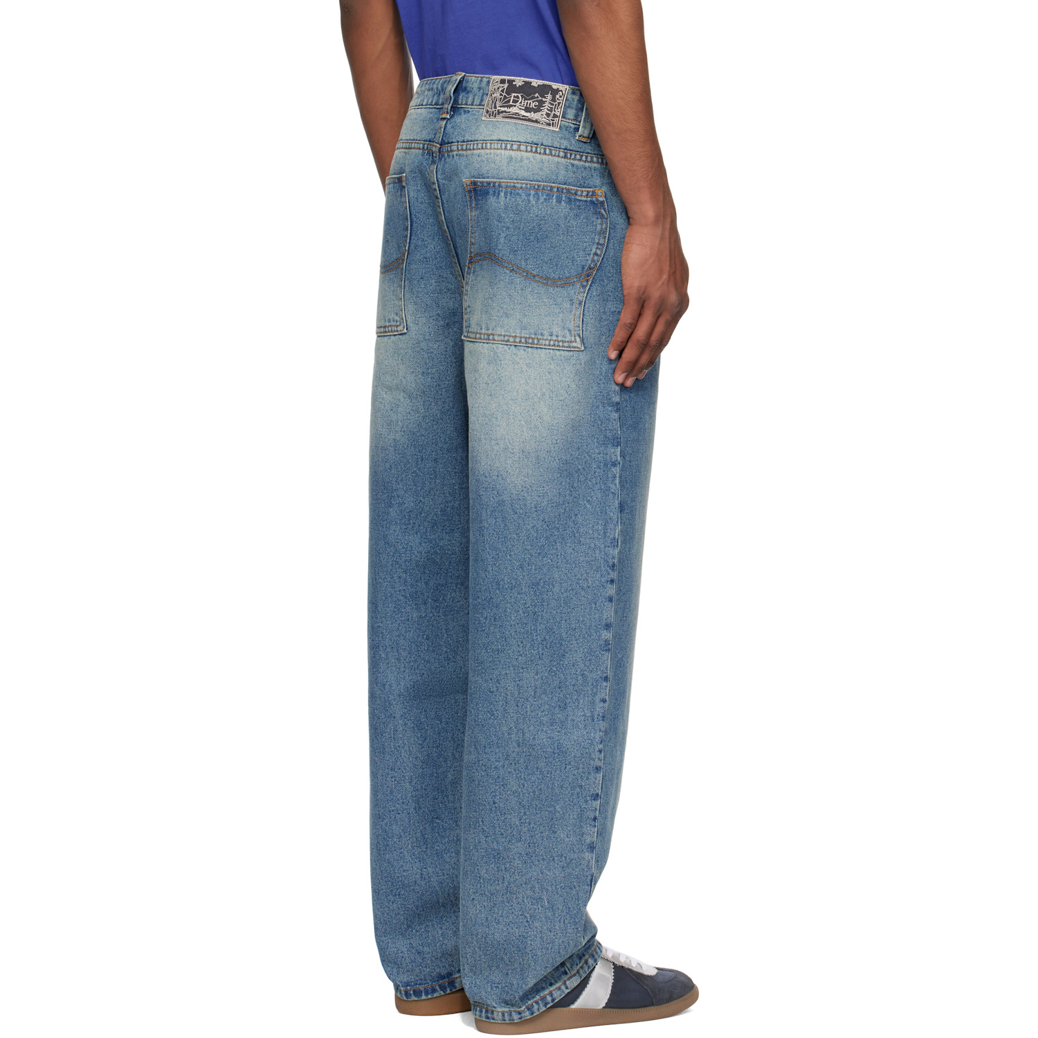  Dime Blue Classic Baggy Jeans 
