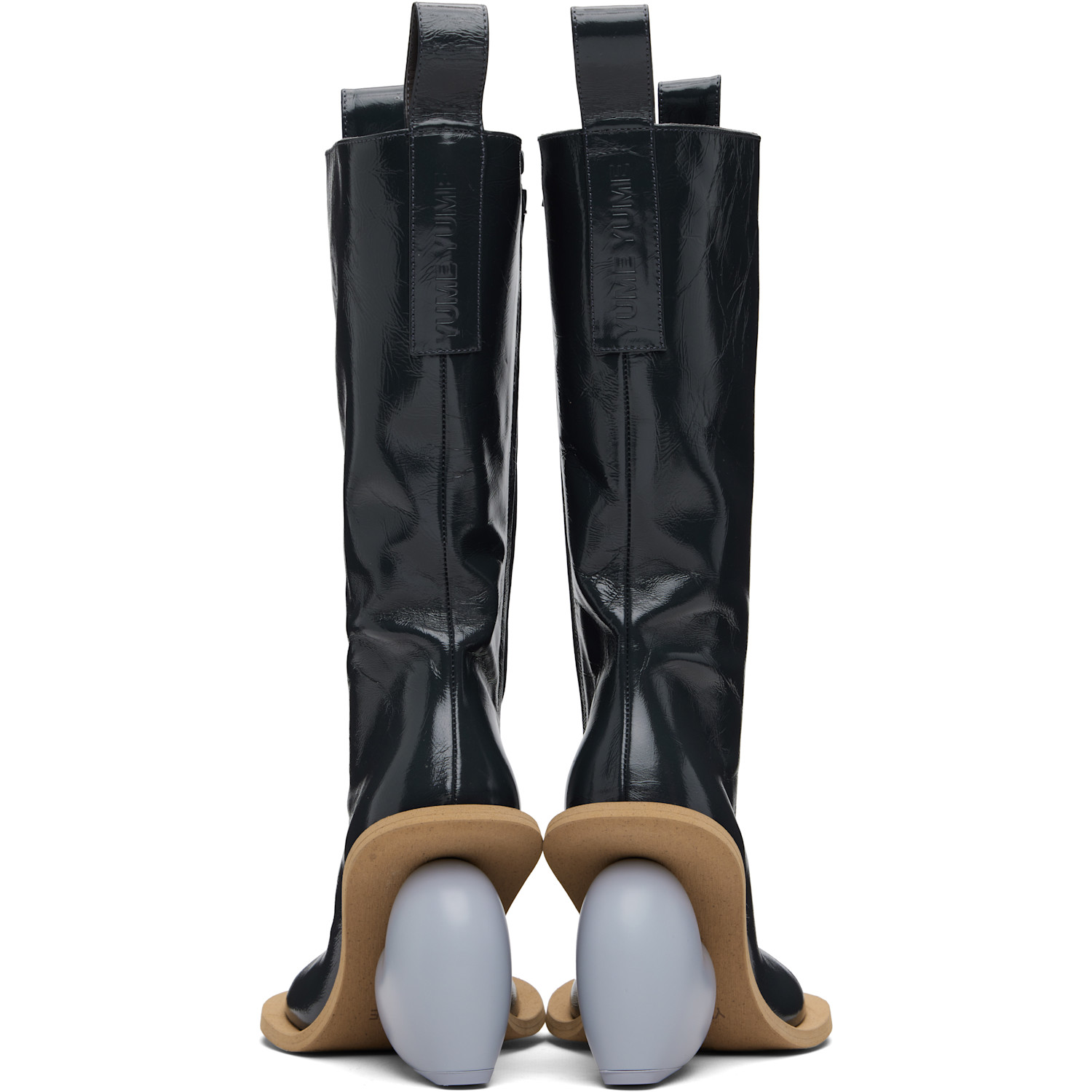  Yume Yume Gray Love Tall Boots 