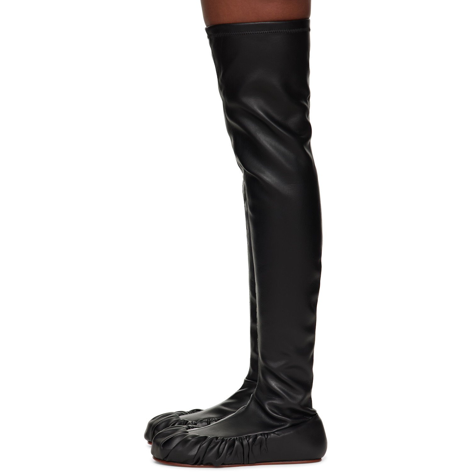  Yume Yume Black Overknee Ballerina Tall Boots 