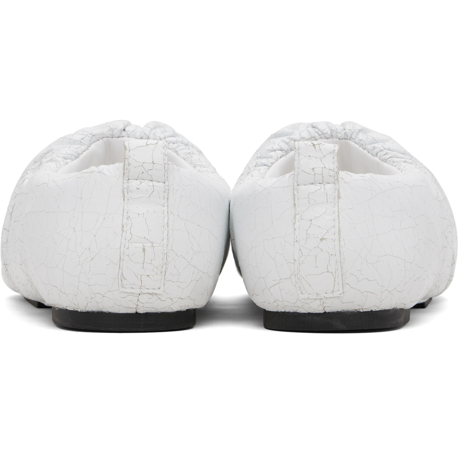  Yume Yume White Wrinkled Loafers 