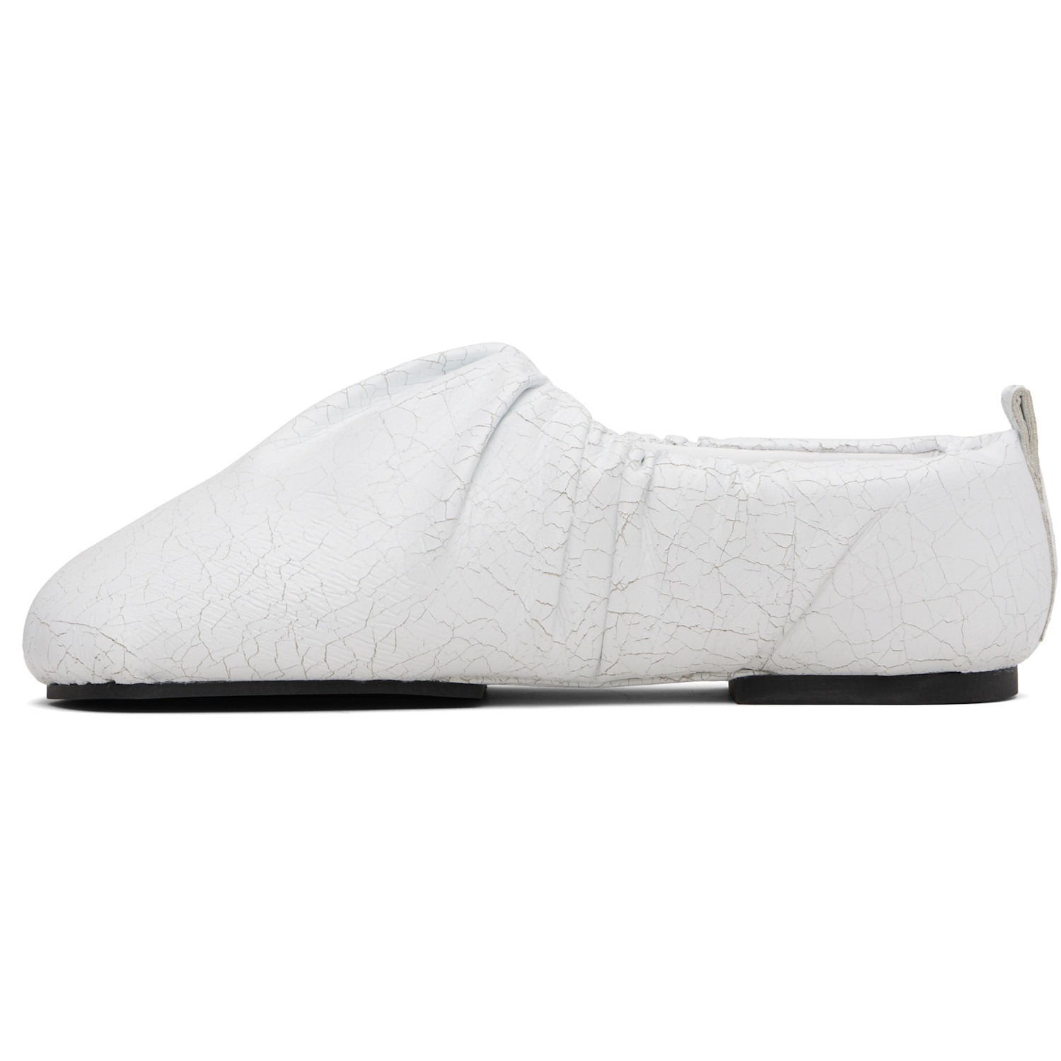  Yume Yume White Wrinkled Loafers 