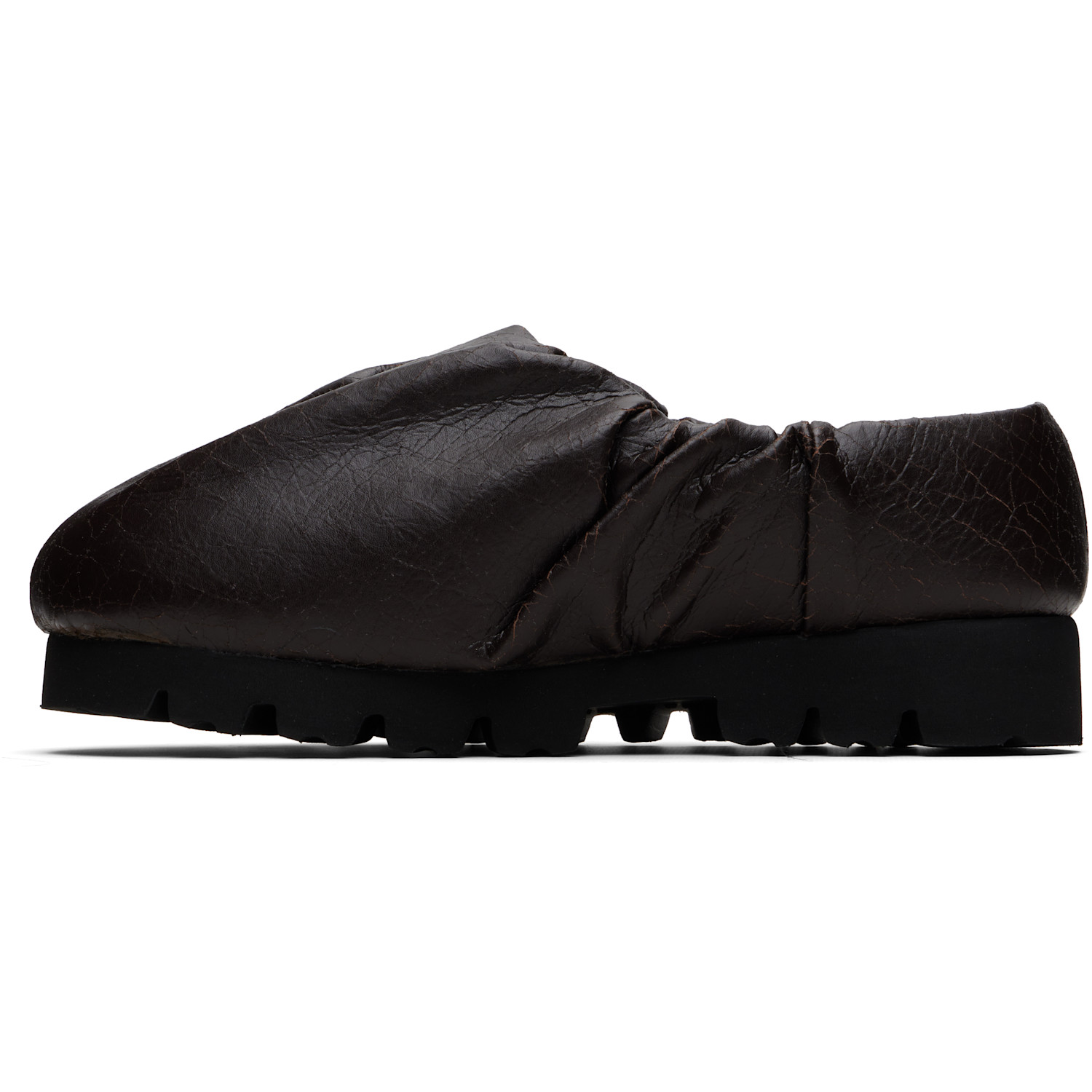  Yume Yume Brown Camp Low Loafers 