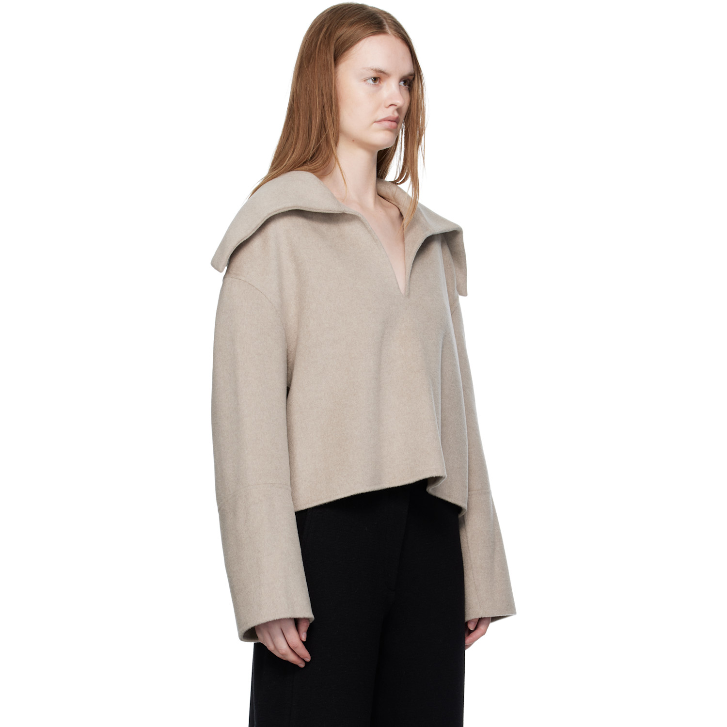  Nanushka Gray Maxe Sweater 