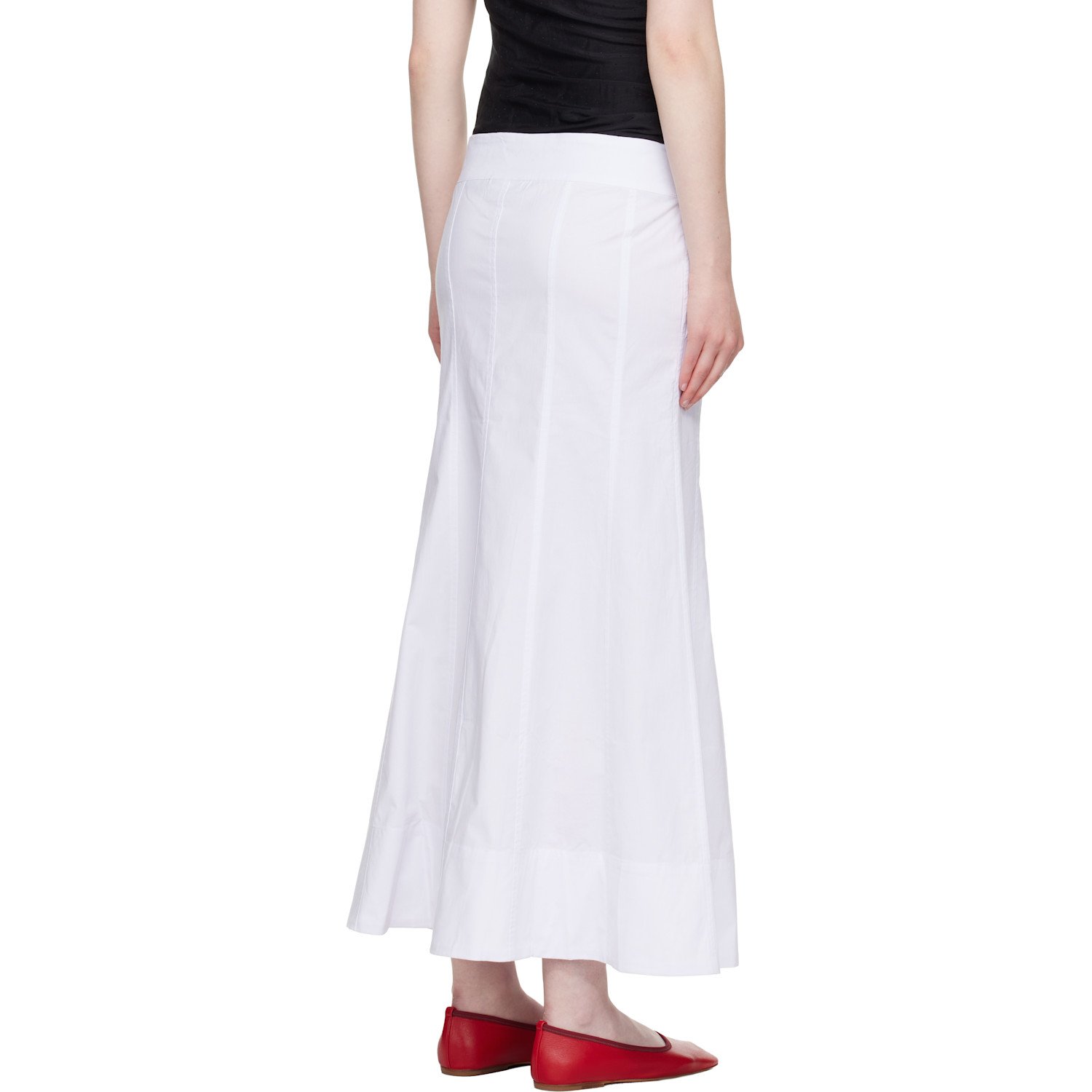  Belle Anna White Paloma Maxi Skirt 