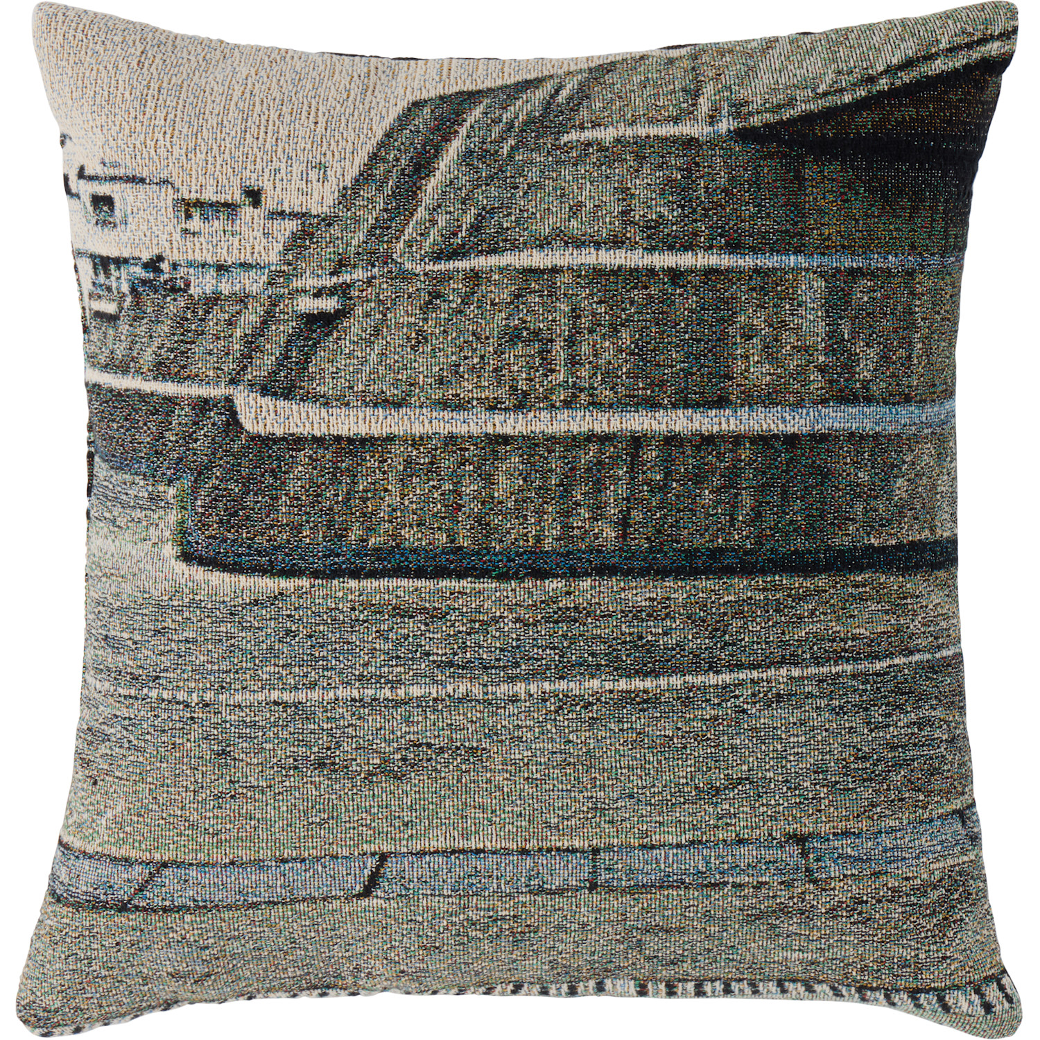  Bless Multicolor Nº46 The Kaleidescope Rooftop Blanket Slit Cushion 