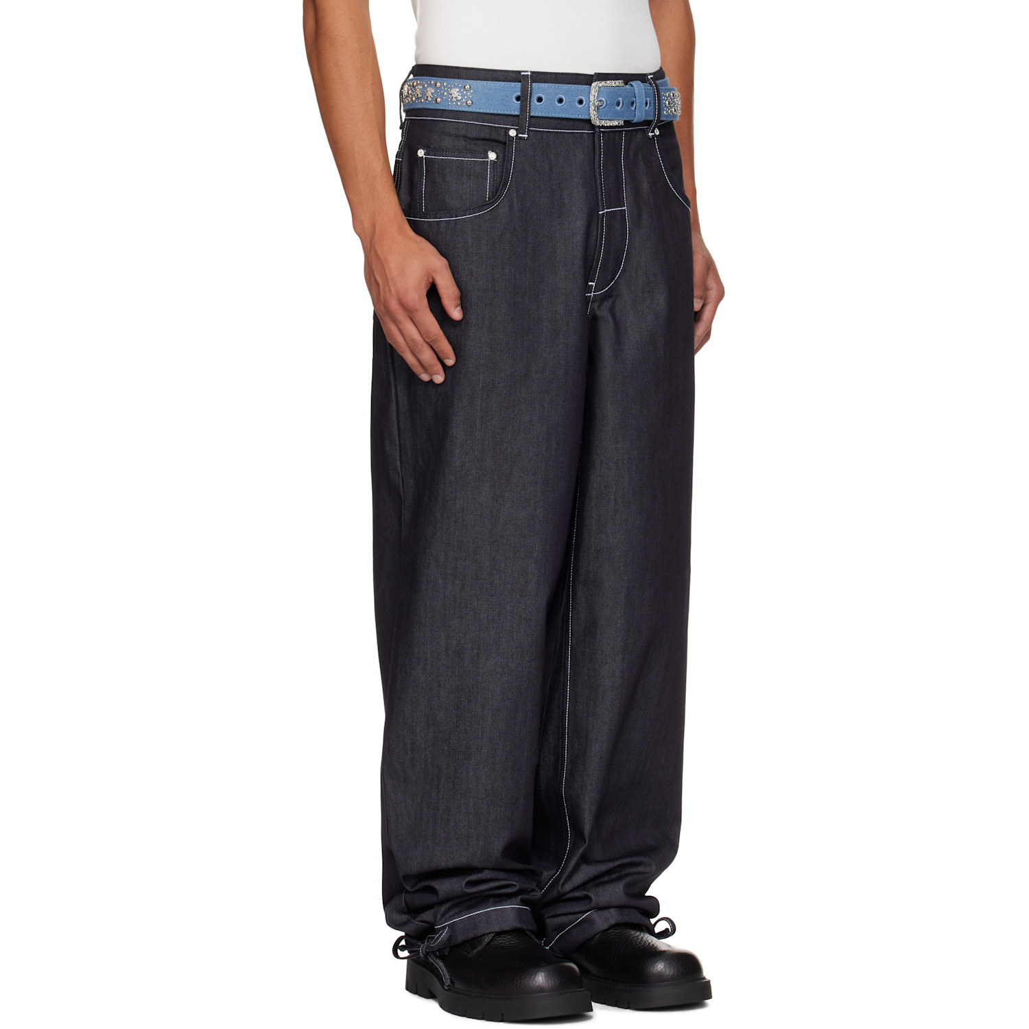  Veneda Carter Ssense Exclusive Navy Duo Jeans 