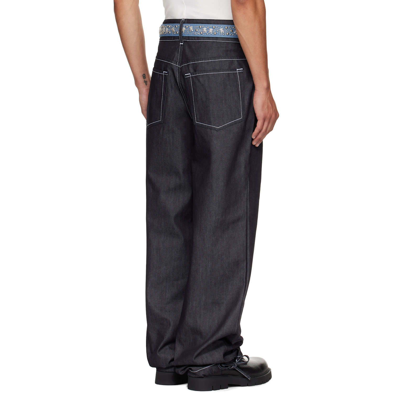  Veneda Carter Ssense Exclusive Navy Duo Jeans 