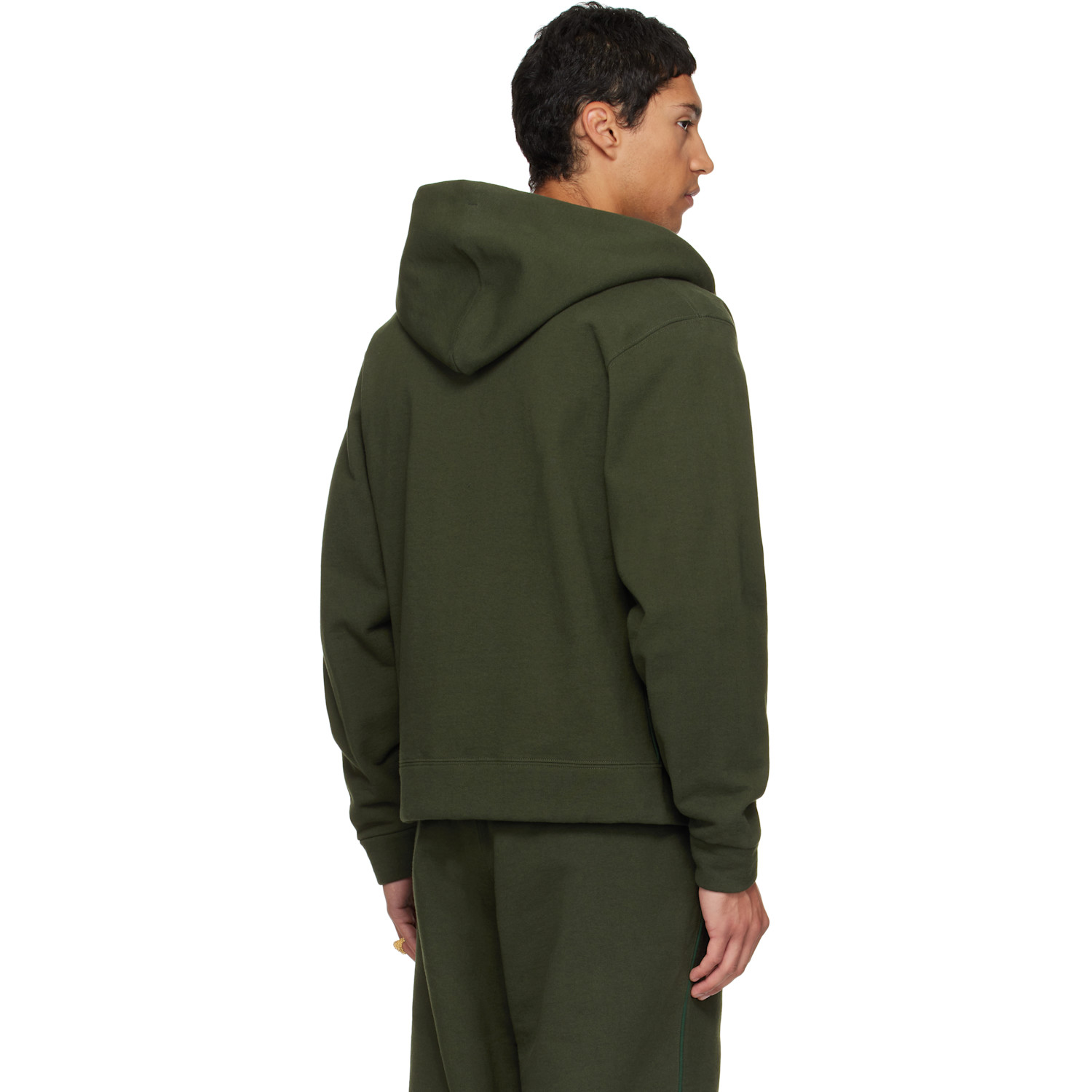  Veneda Carter Ssense Exclusive Green Zip-up Hoodie 