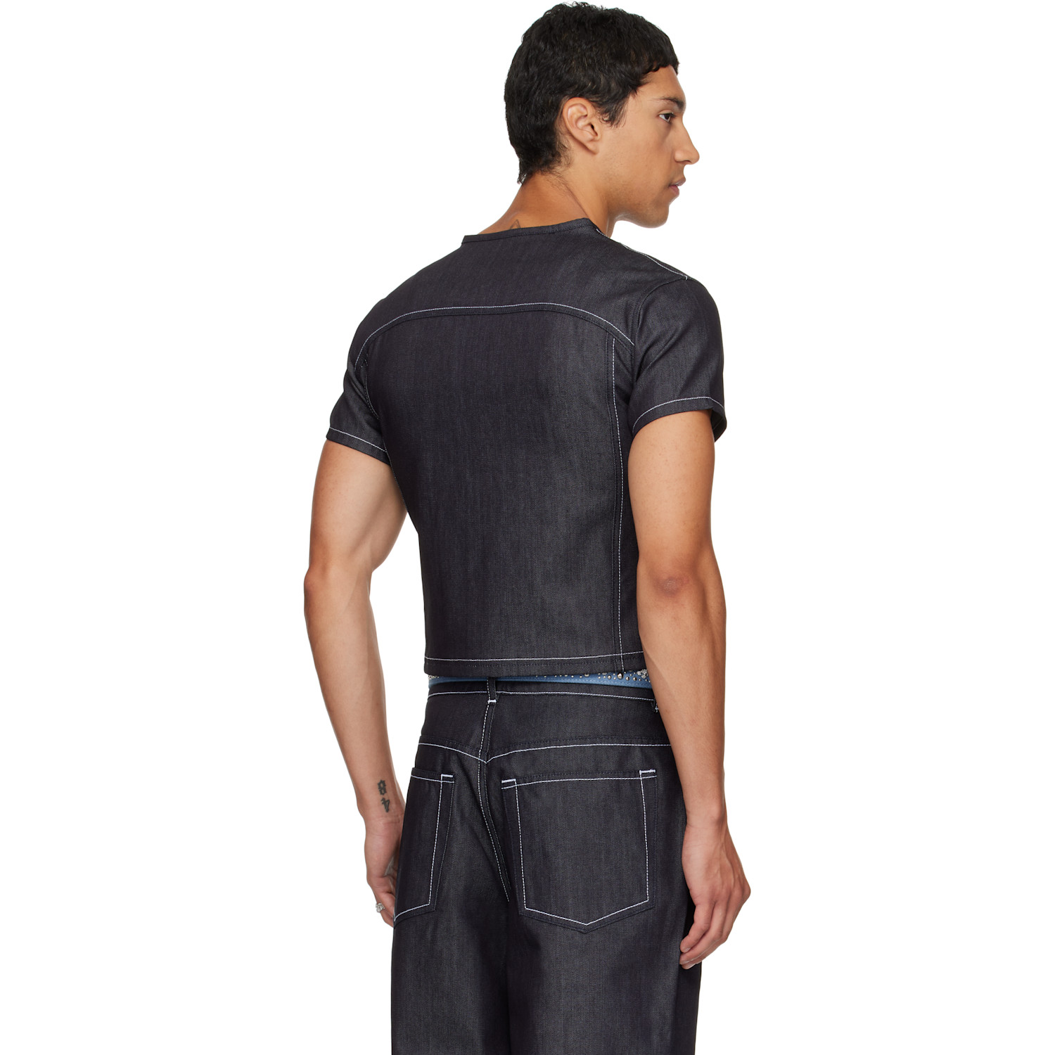  Veneda Carter Ssense Exclusive Navy Toni Denim T-shirt 