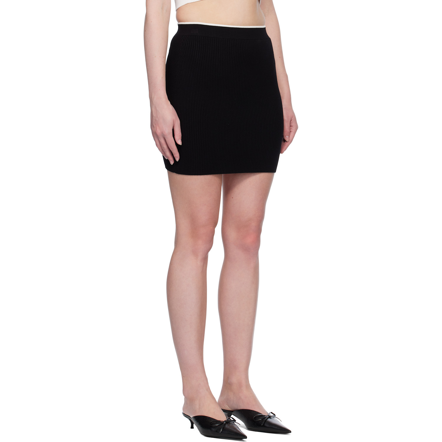  Amiri Black Ma Miniskirt 