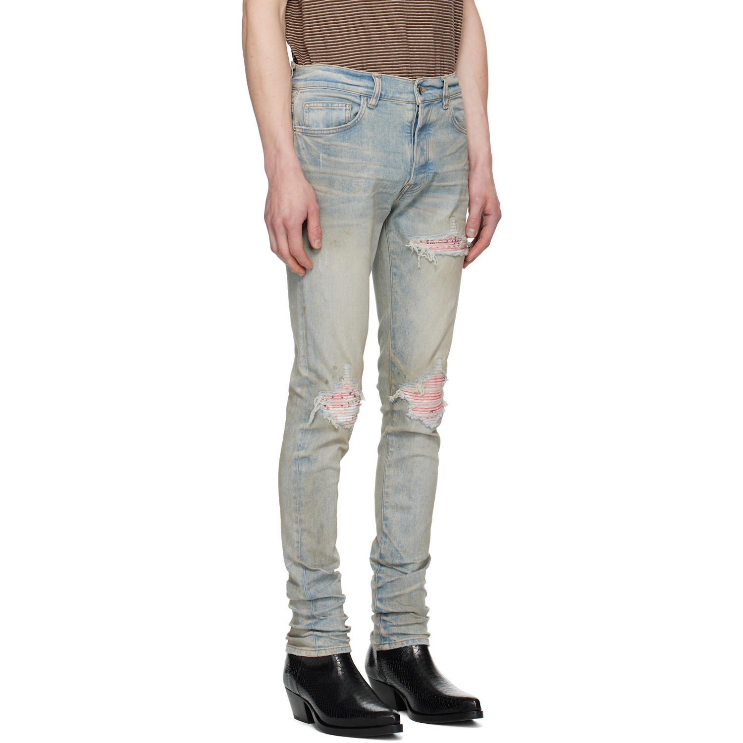  Amiri Blue Mx1 International Jeans 