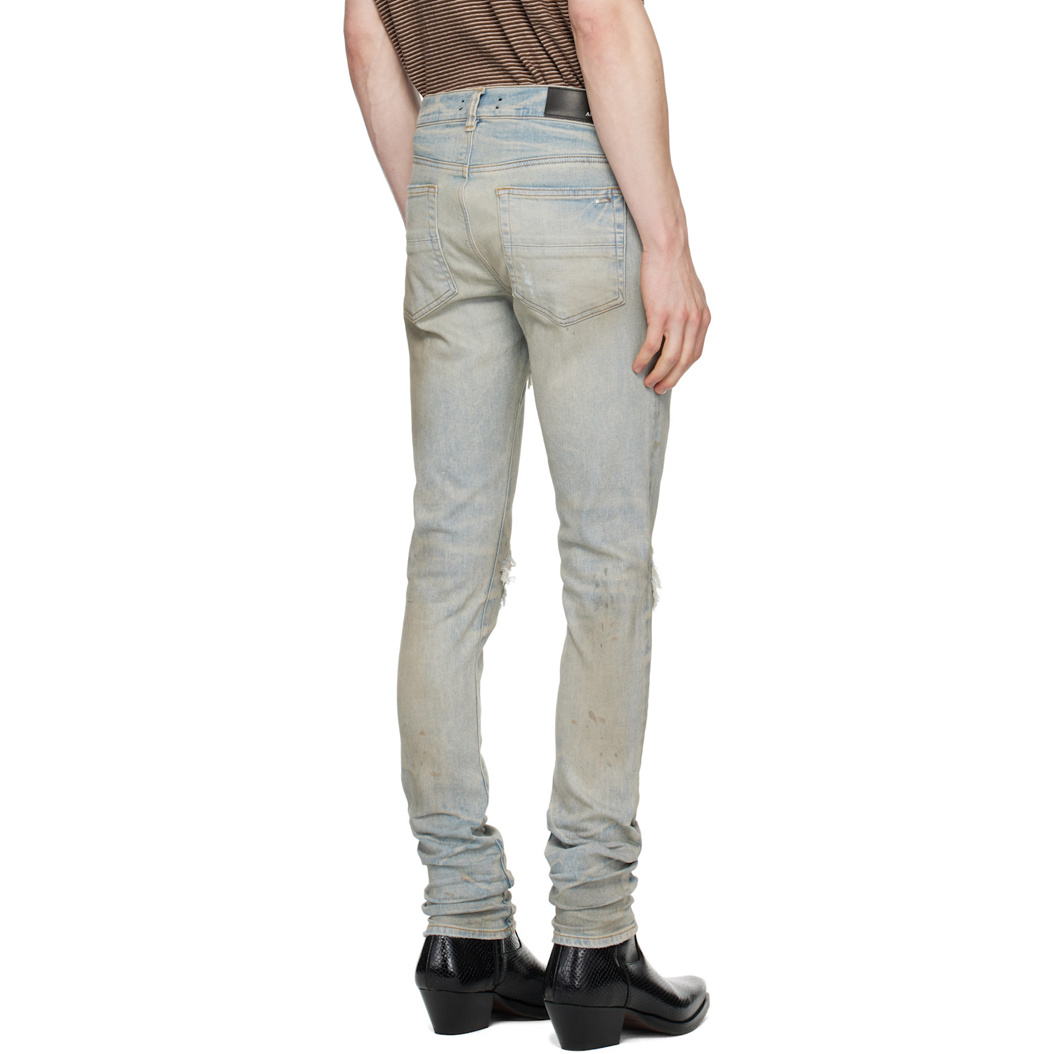  Amiri Blue Mx1 International Jeans 
