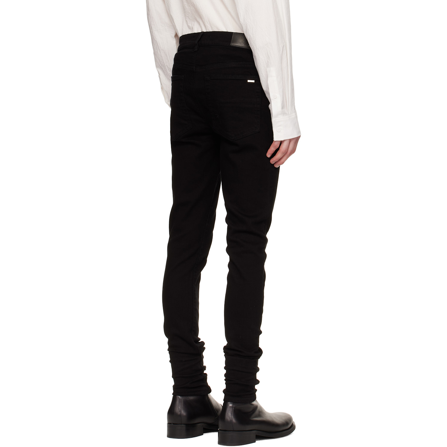  Amiri Black Stack Jeans 