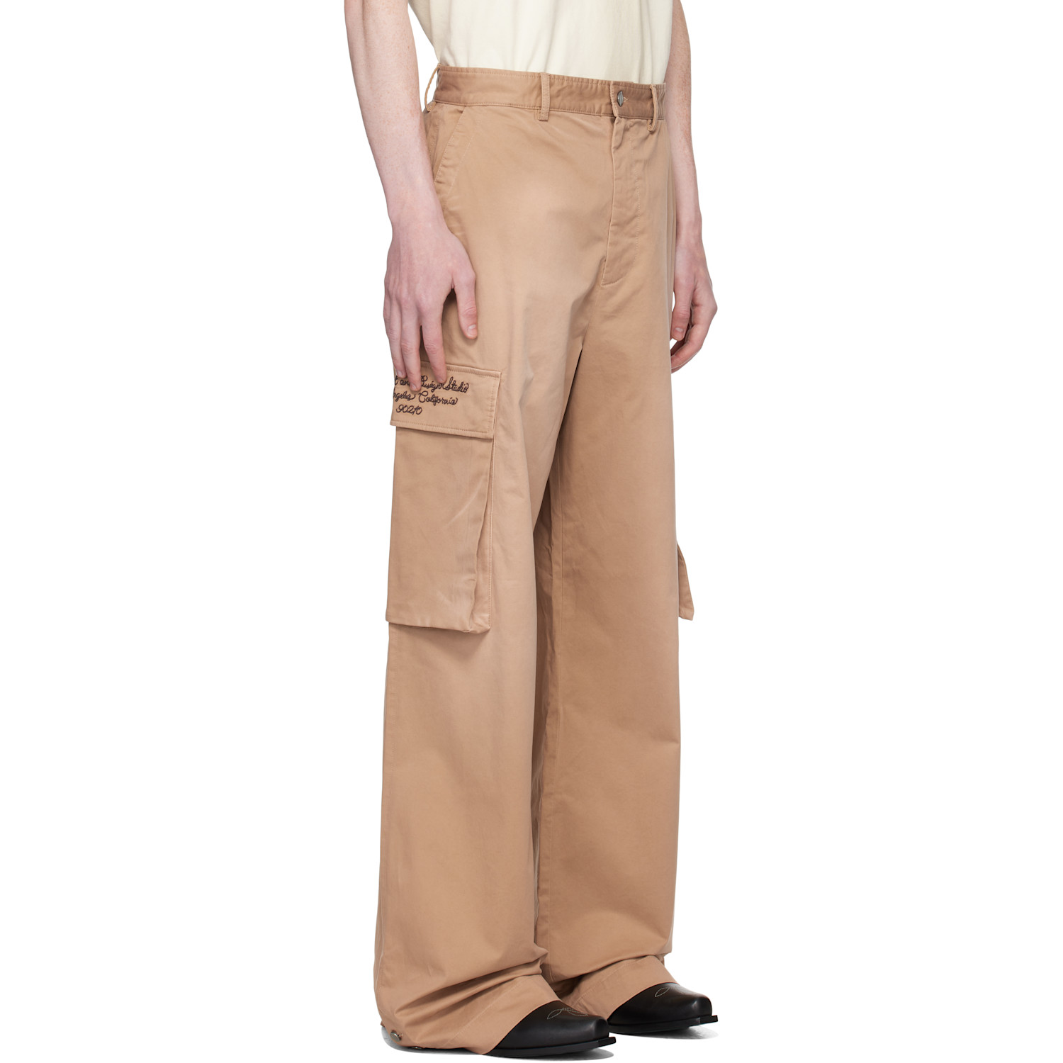  Amiri Tan 'amiri' Cargo Pants 