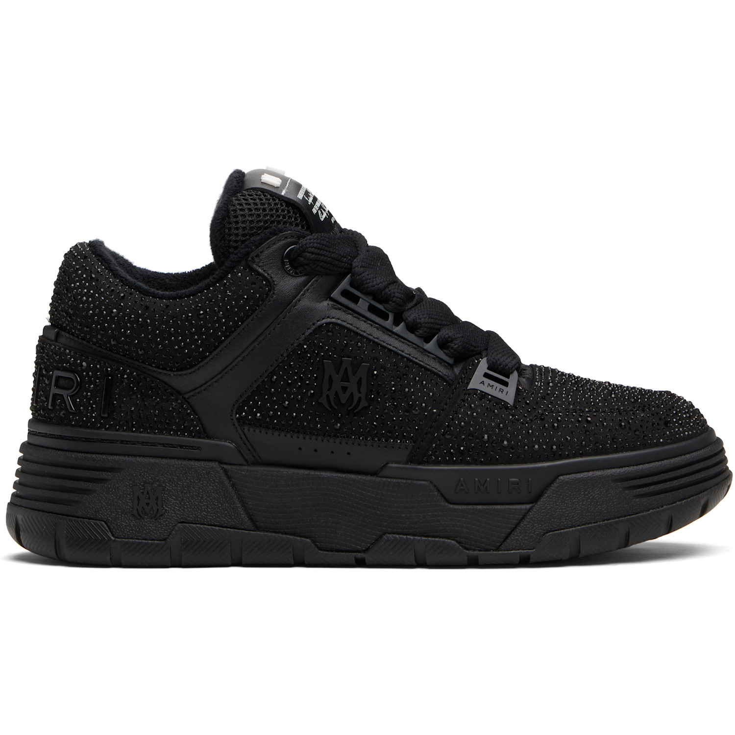 AMIRI Black Glitter MA-1 Sneakers | Smart Closet