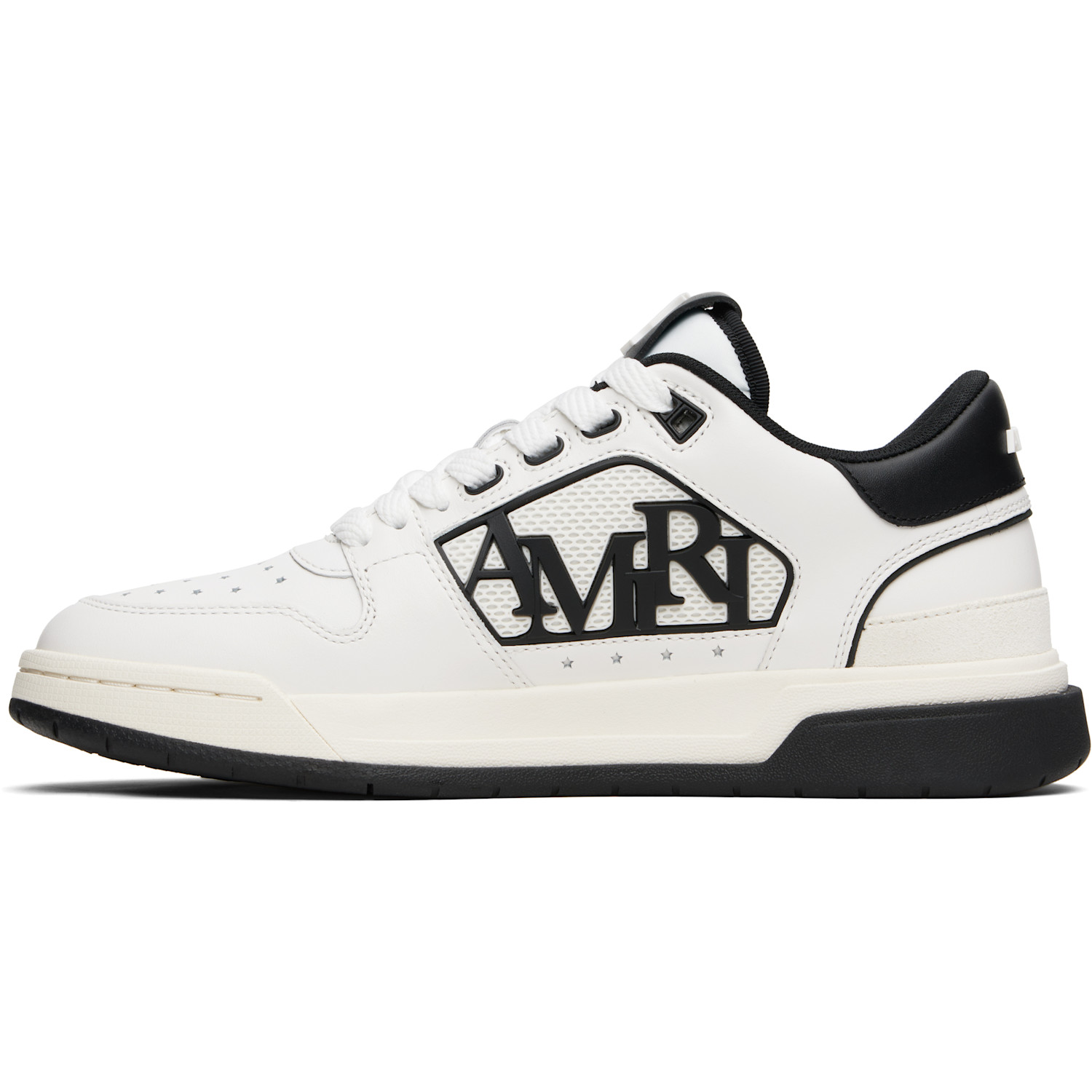  Amiri White & Black Classic Low Sneakers 