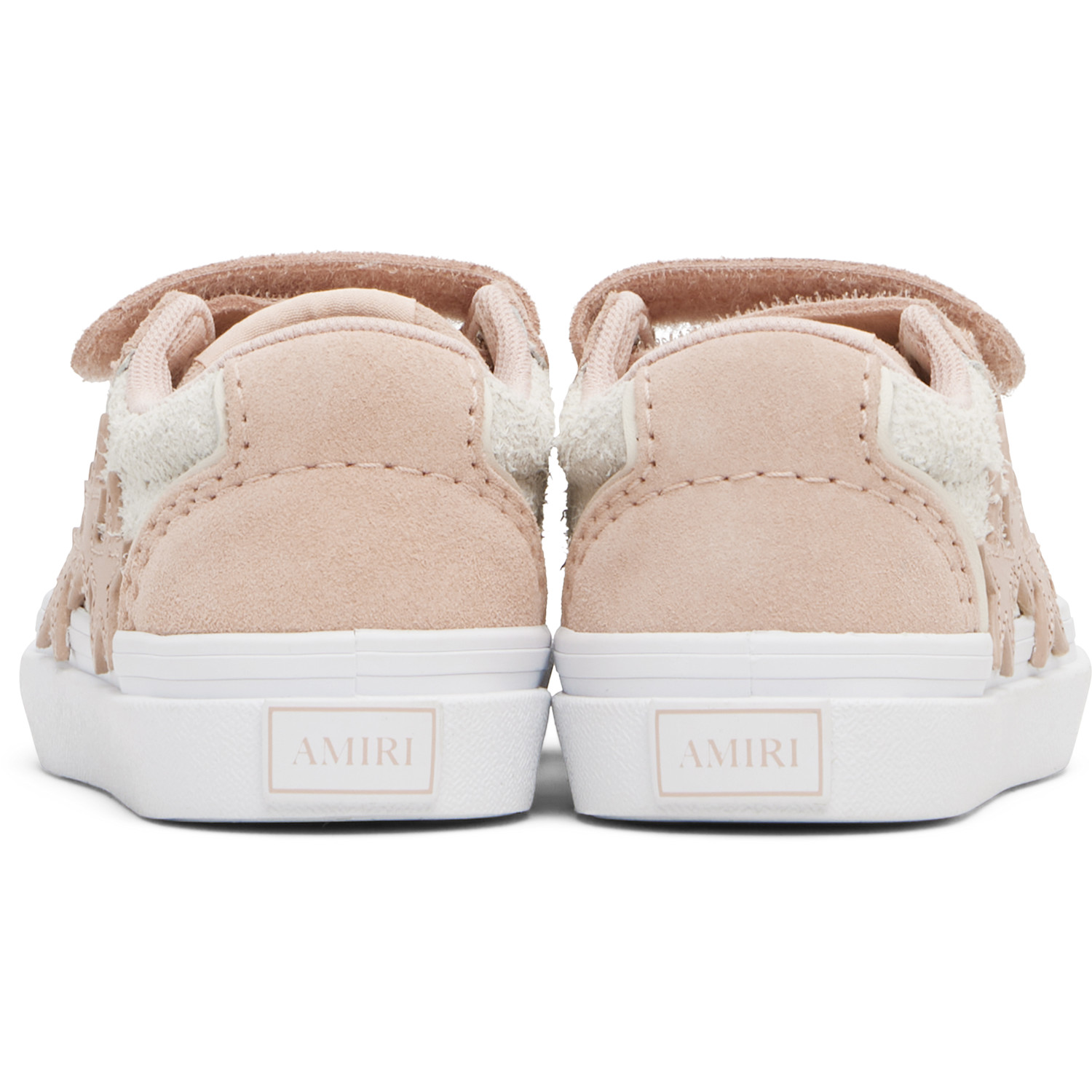  Amiri Kids Beige & Pink Sunset Skate Low Sneakers 