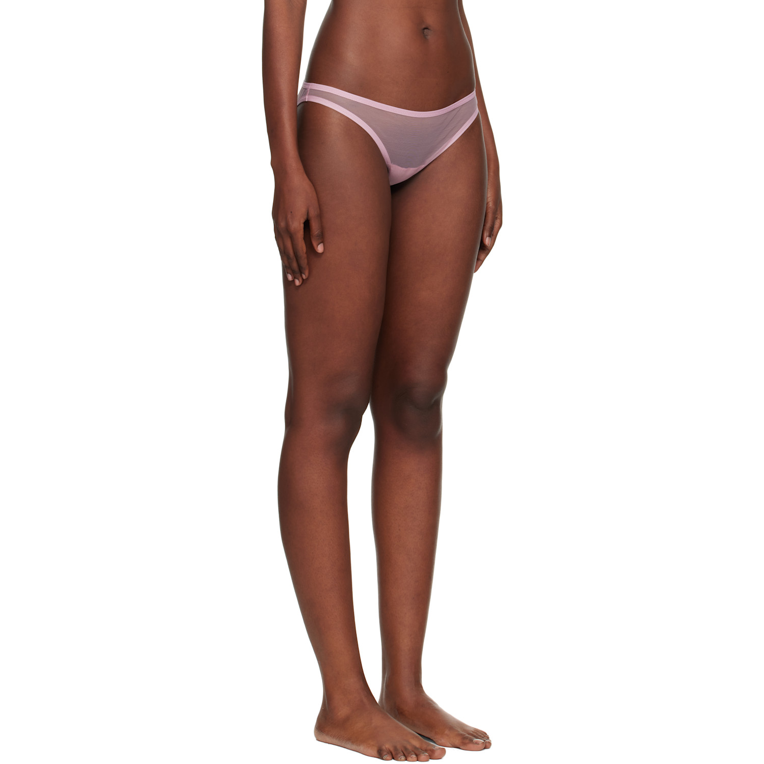  Yasmine Eslami Pink Jeanne Briefs 