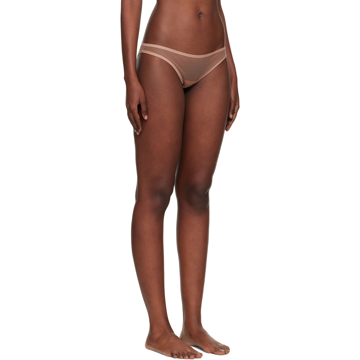  Yasmine Eslami Beige Jeanne Briefs 