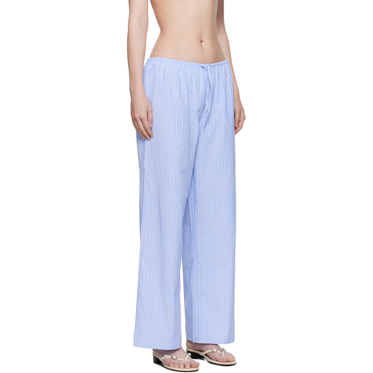  Guizio Blue Stripe Lounge Pants 