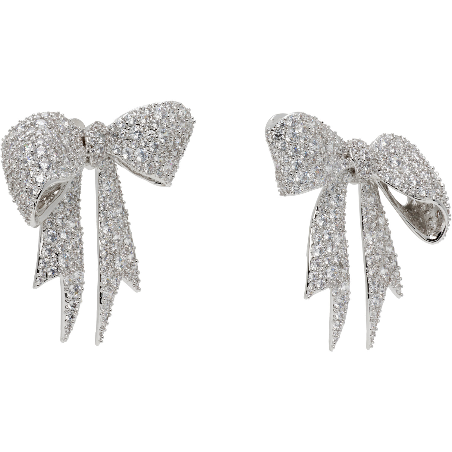  Shushu/tong Yvmin Edition Diamond Bowknot Earrings 