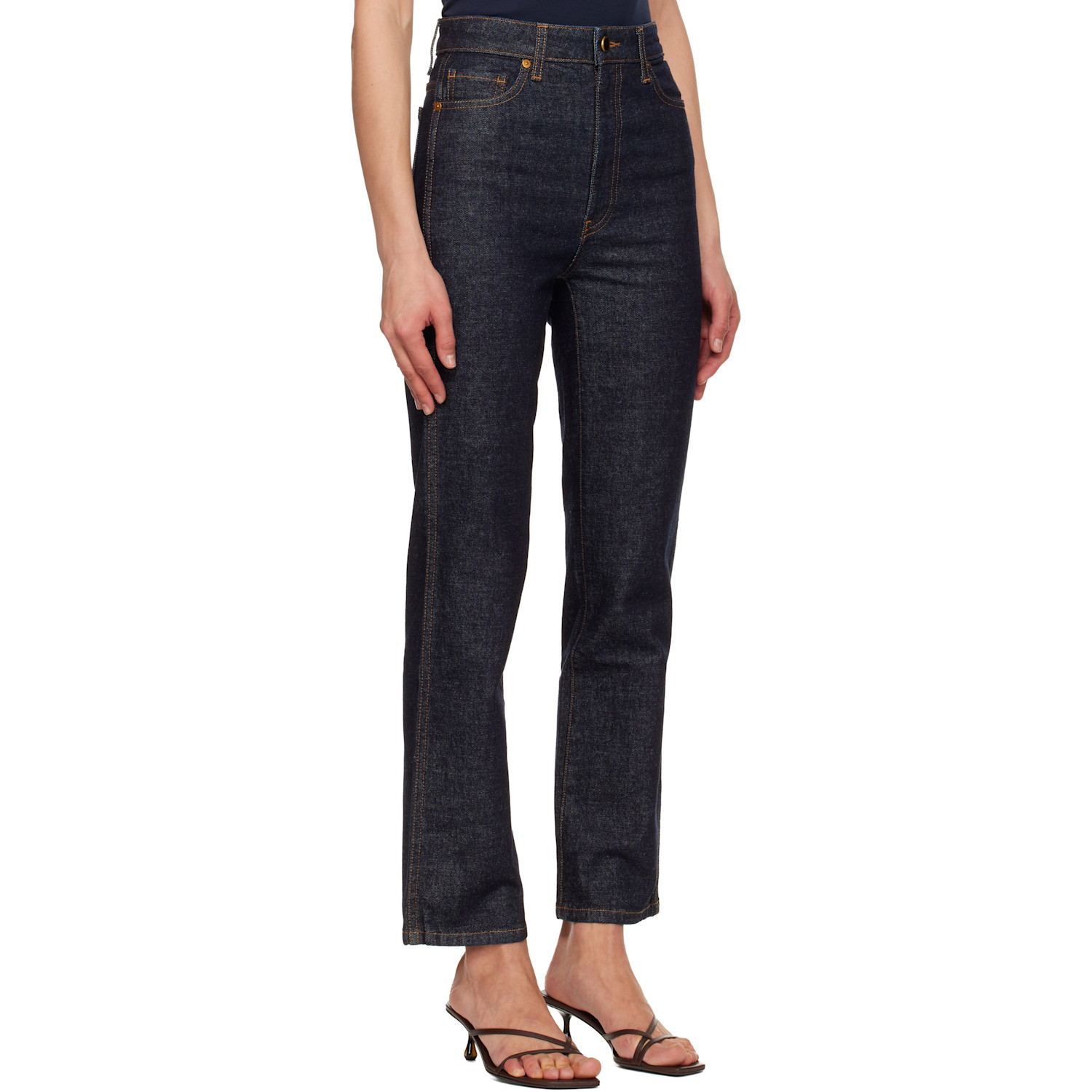  Khaite Indigo Abigail Jeans 