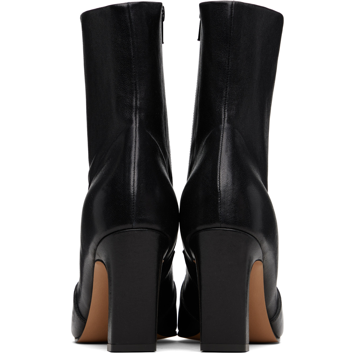  Khaite Black Nevada Stretch High Boots 