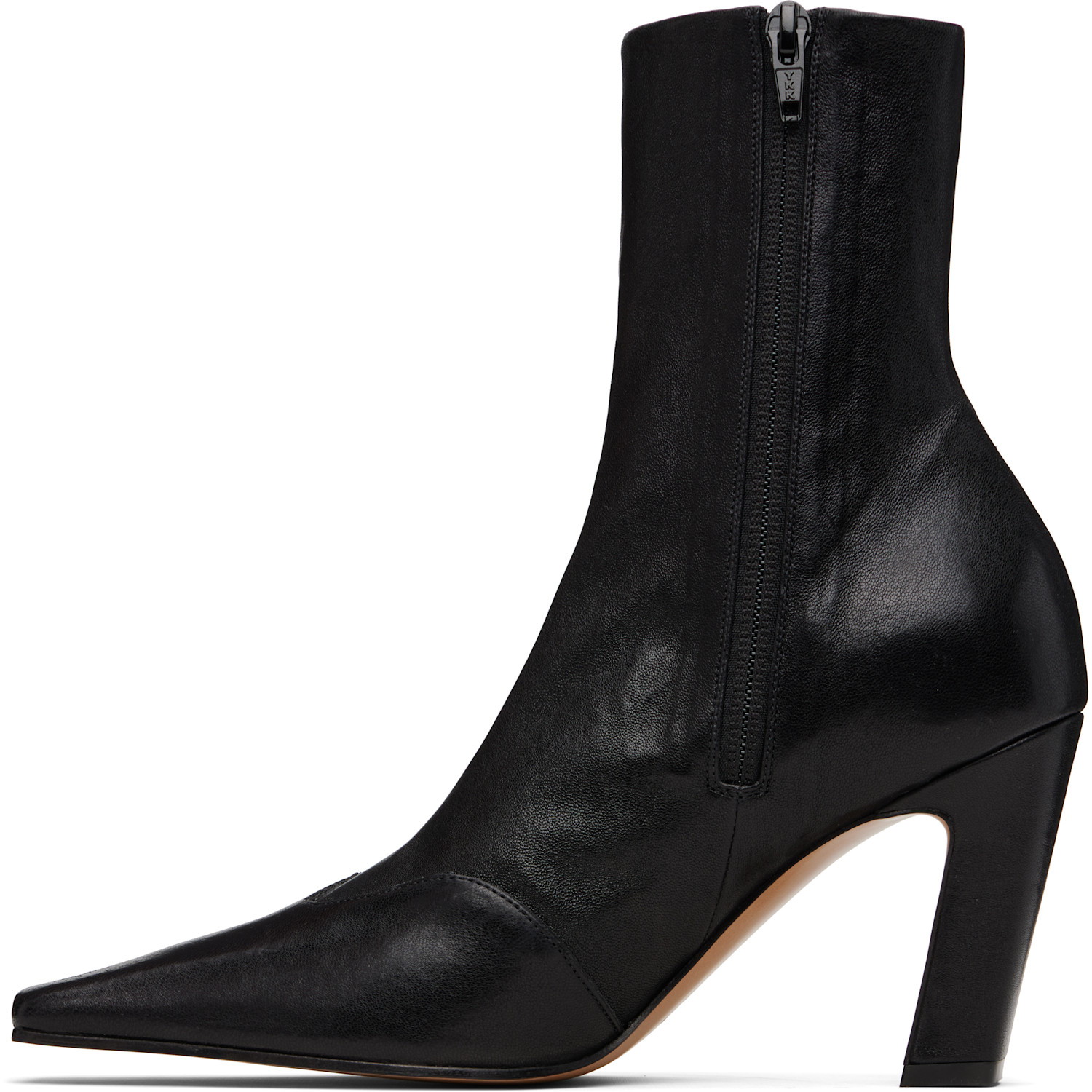  Khaite Black Nevada Stretch High Boots 
