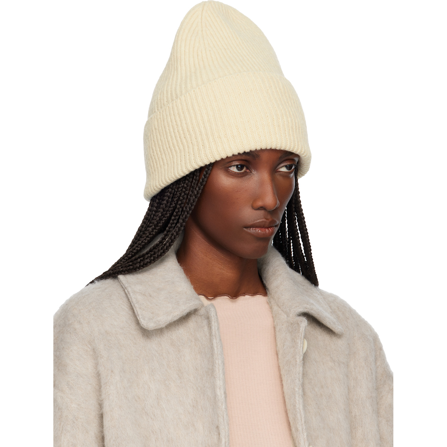  Baserange Off-white Mea Beanie 