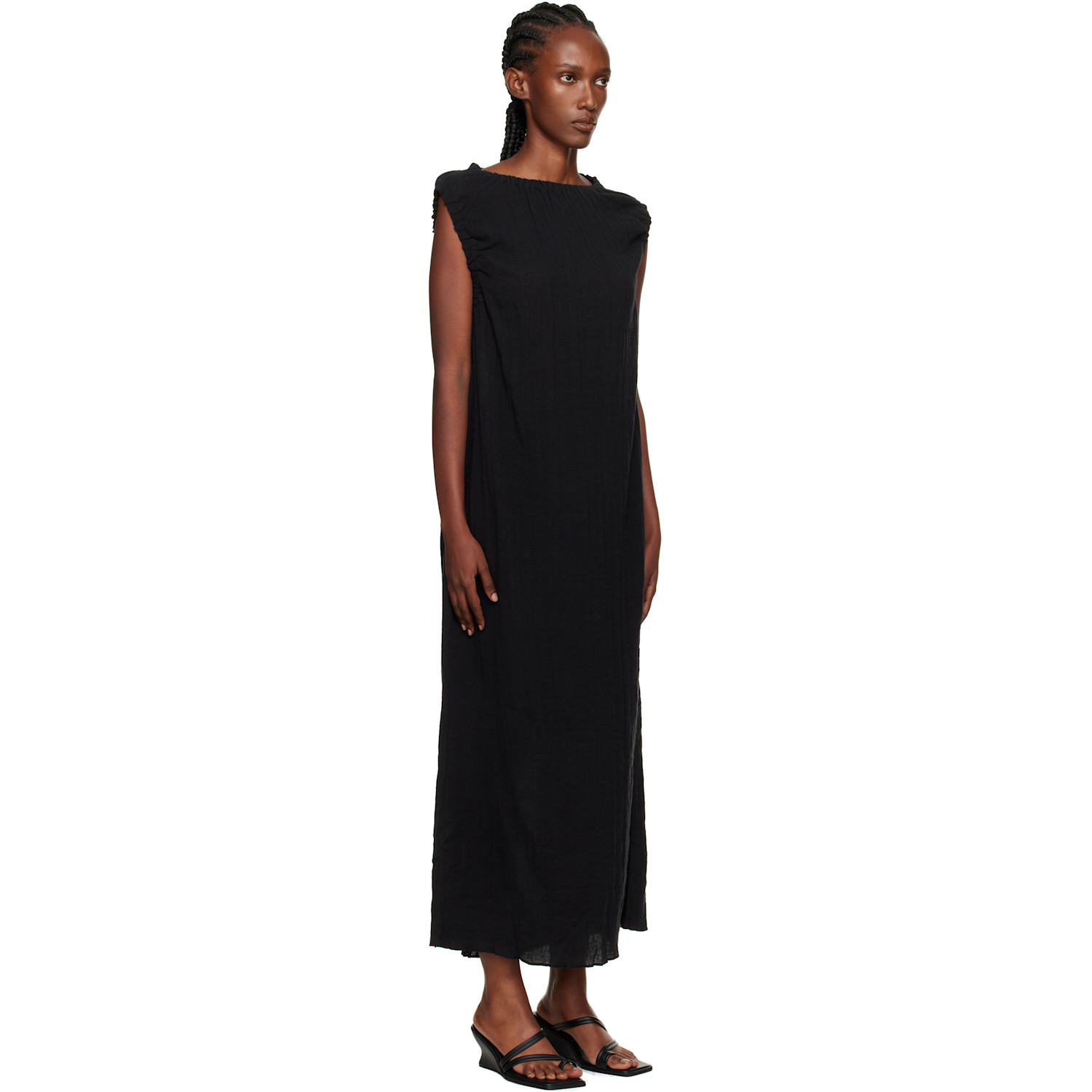  Baserange Black Mia Maxi Dress 