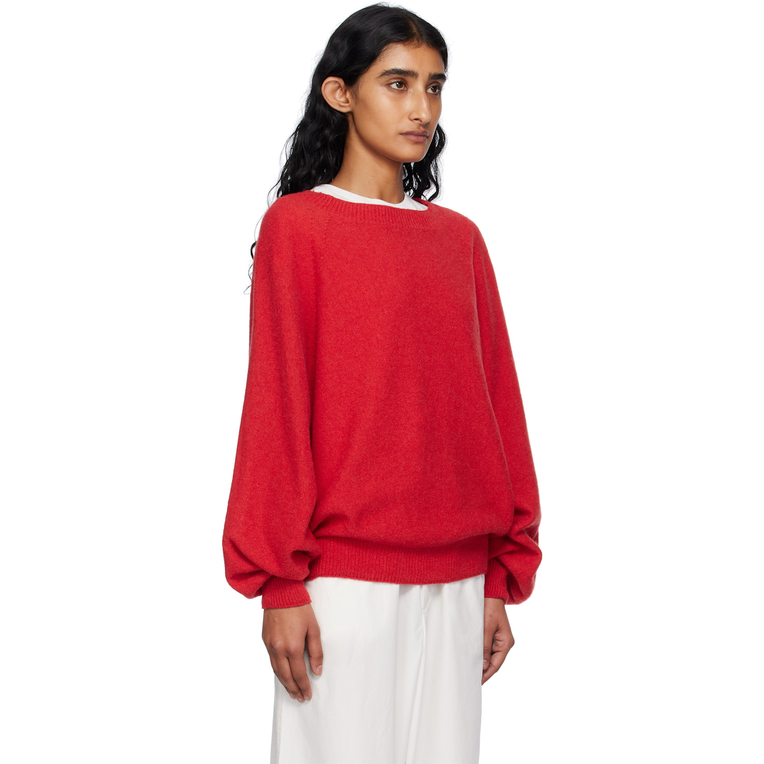  Baserange Red Soar Purl Sweater 