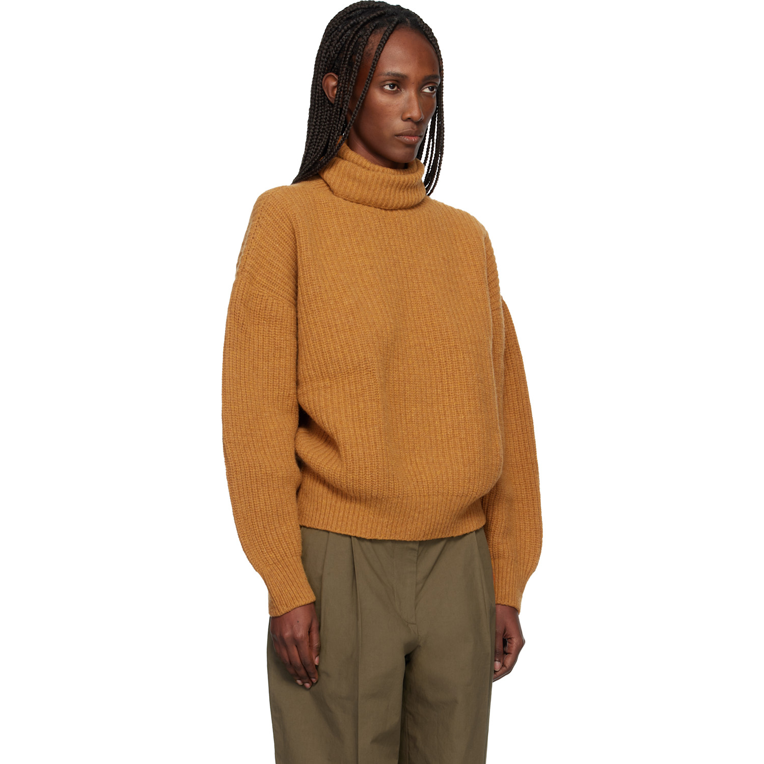  Baserange Orange Mea Turtleneck 