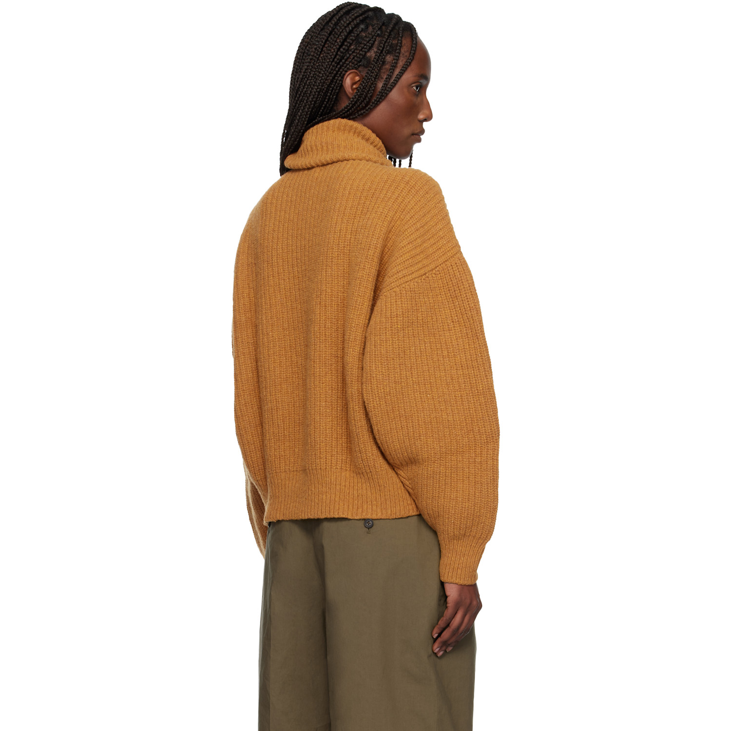  Baserange Orange Mea Turtleneck 