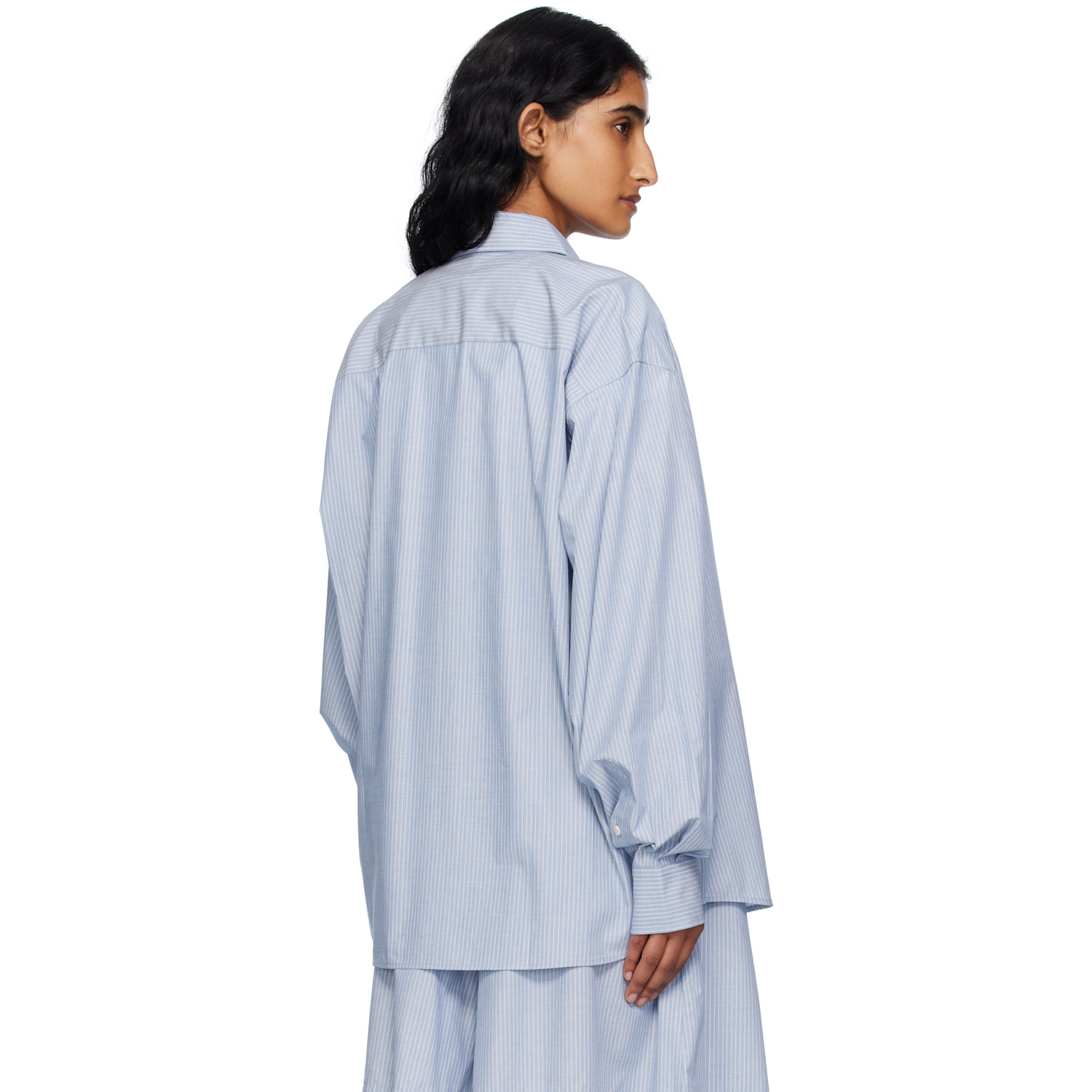  Baserange Blue Claude Shirt 