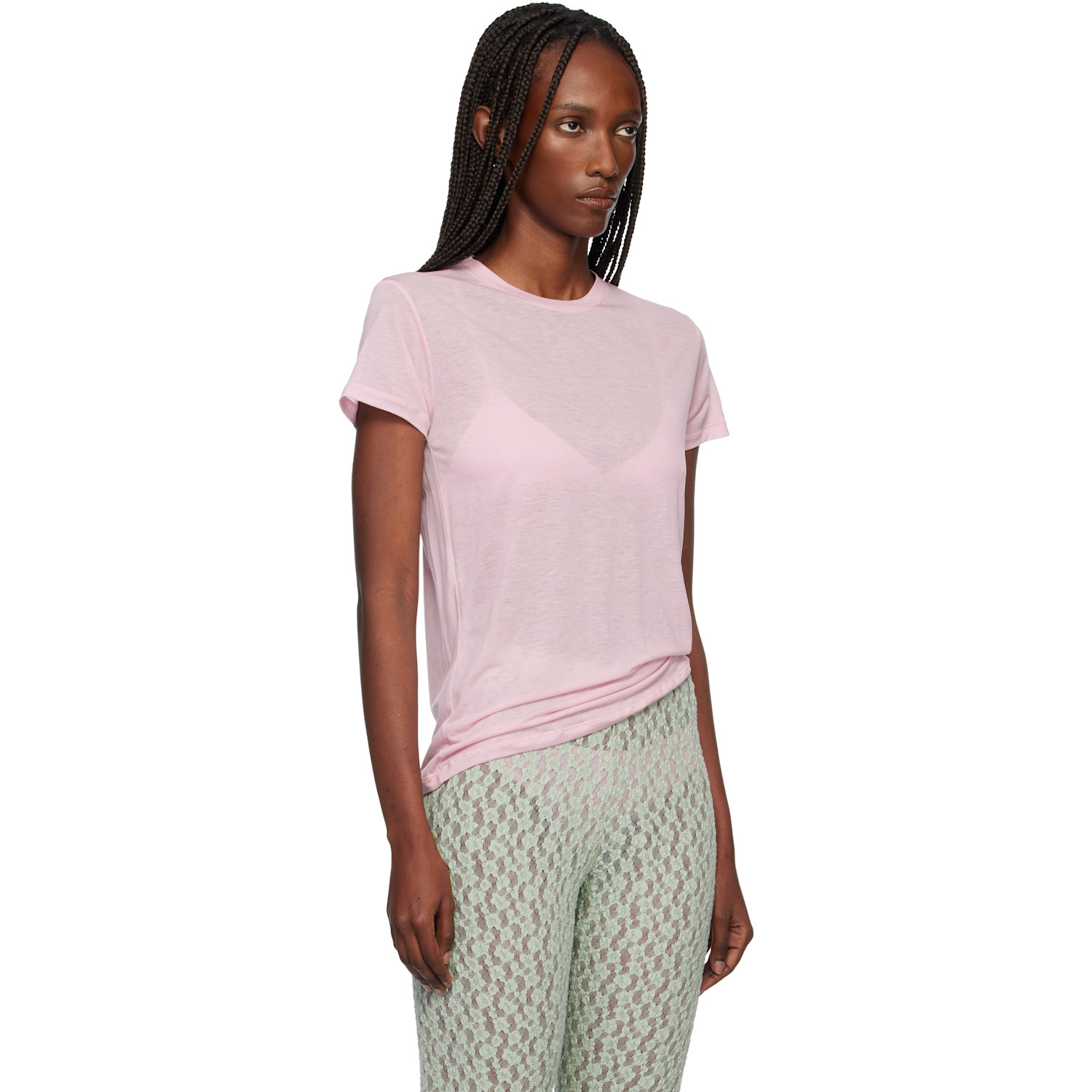  Baserange Pink Bamboo T-shirt 