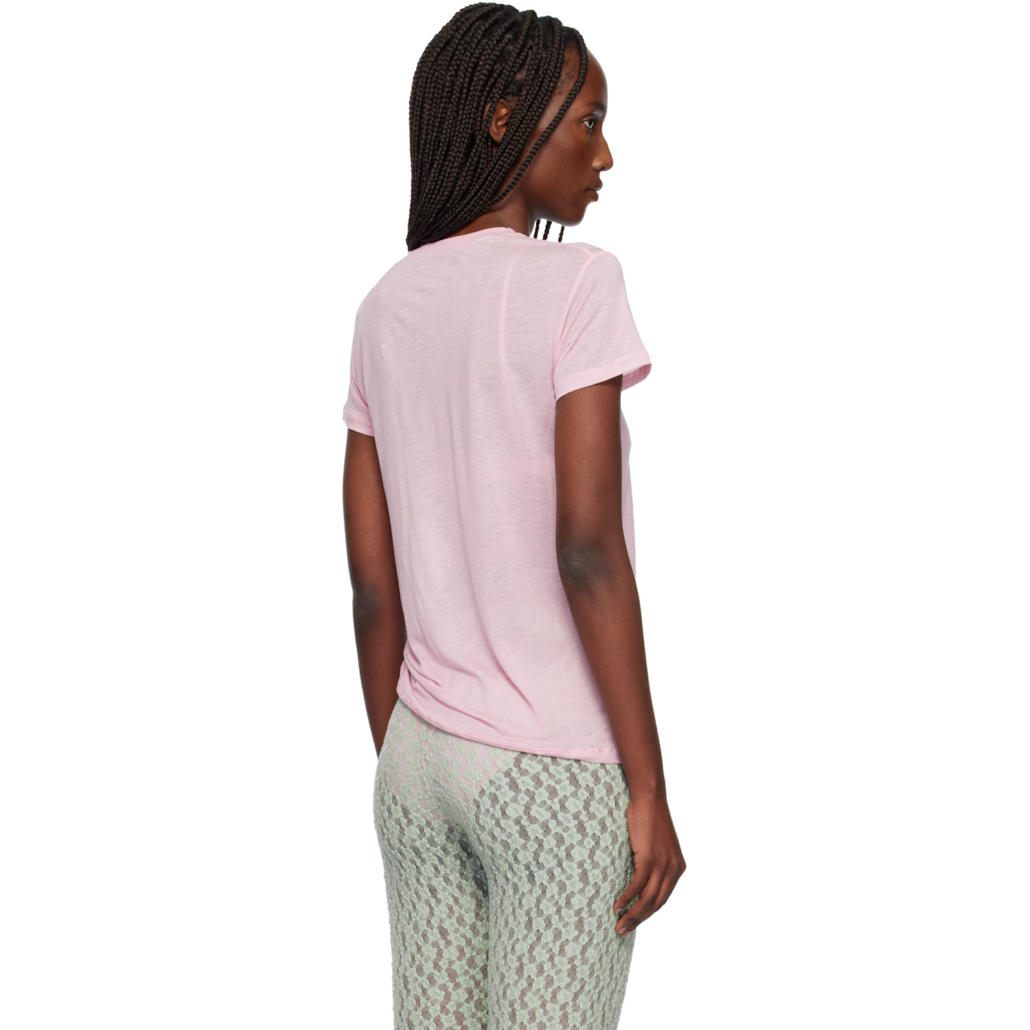  Baserange Pink Bamboo T-shirt 